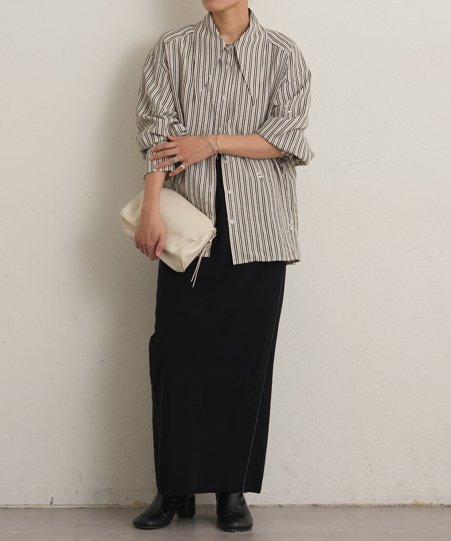 Omekashi(オメカシ) トリコットリブIラインスカート