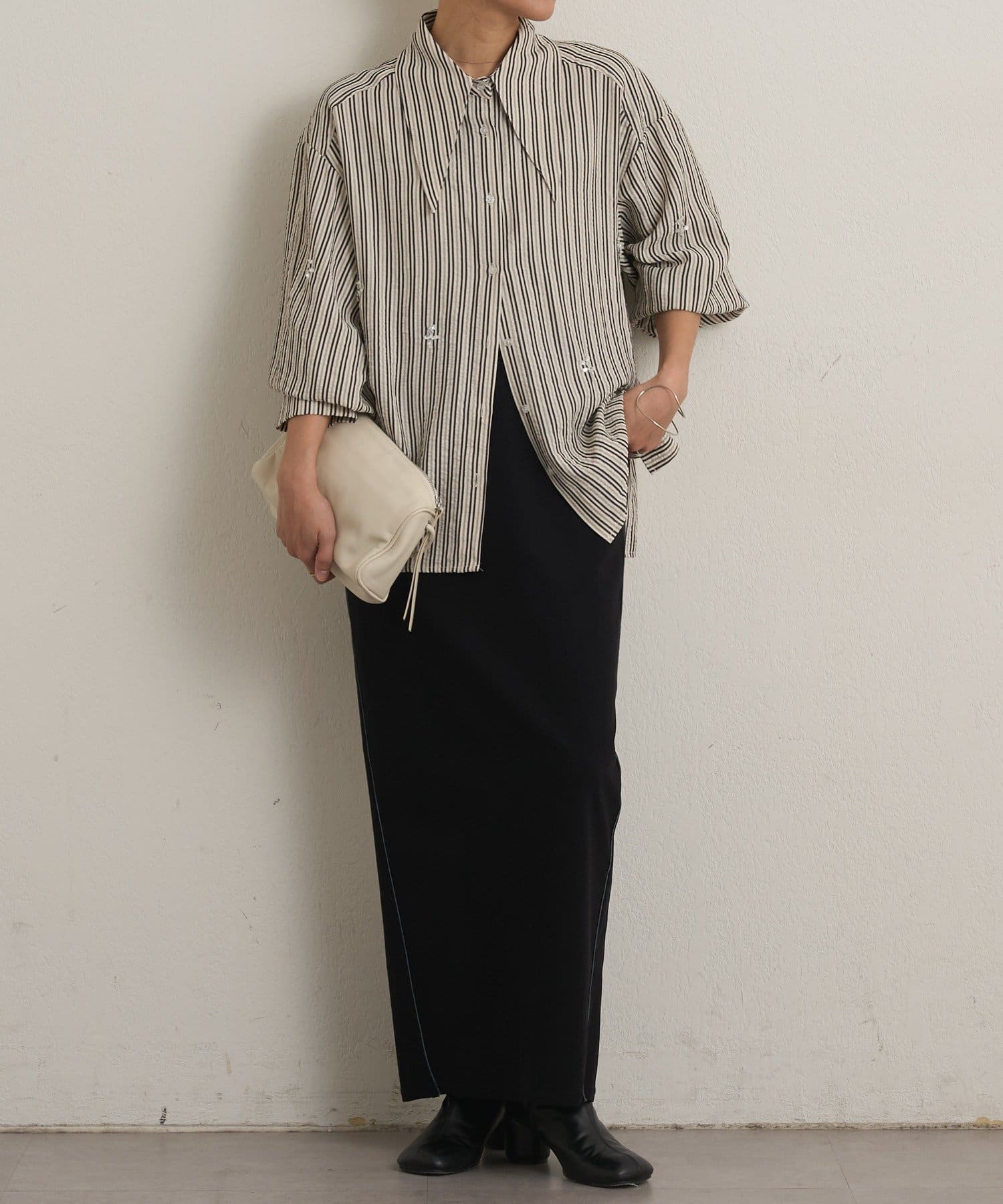 Omekashi(オメカシ) トリコットリブIラインスカート