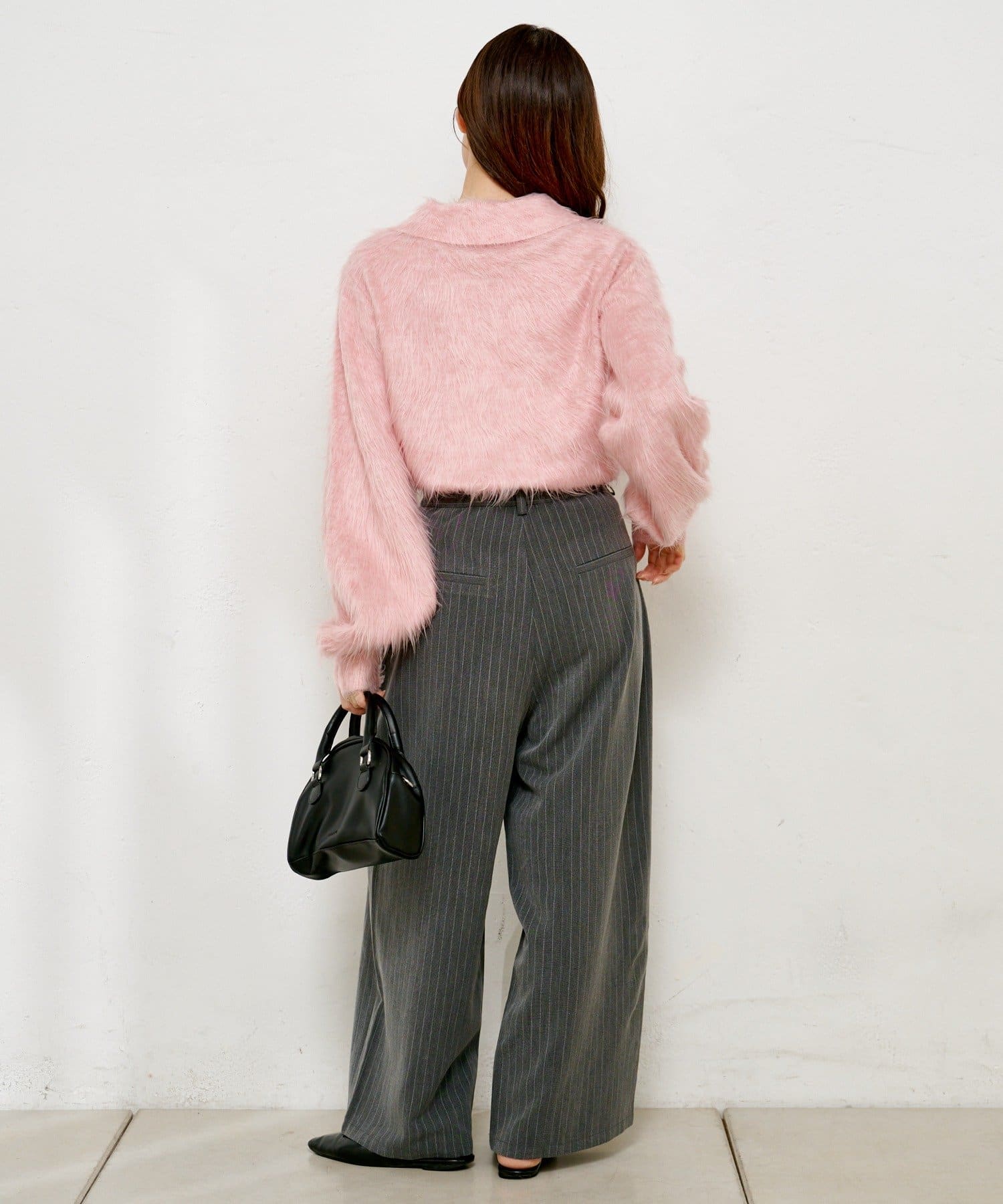 Kastane(カスタネ) シャギーポロニット