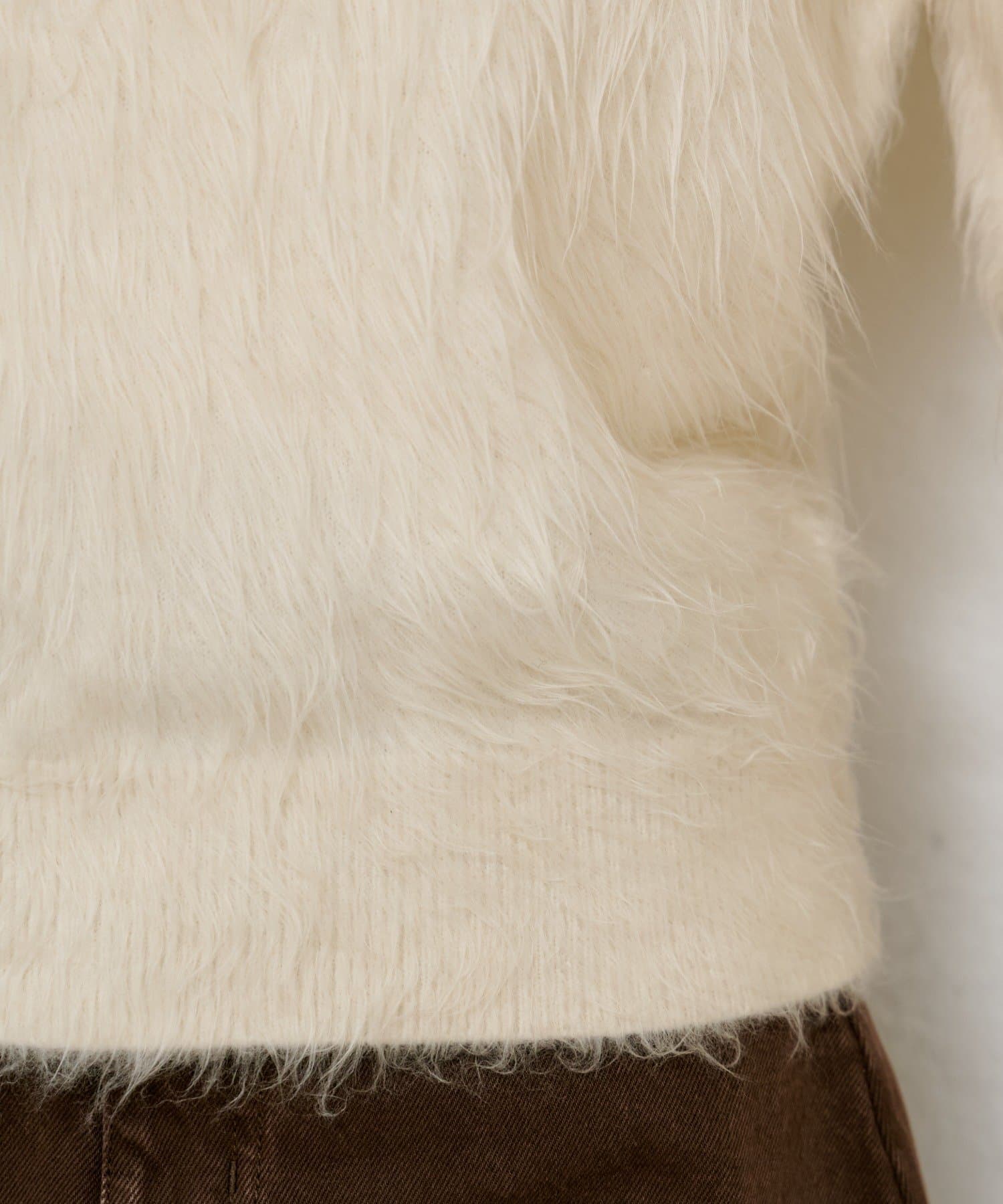 Kastane(カスタネ) 【STAFF SAWAMOTO/Select BAG対象/3日間限定/12.19(金)12:00～12.21(日)23:59】シャギーポロニット