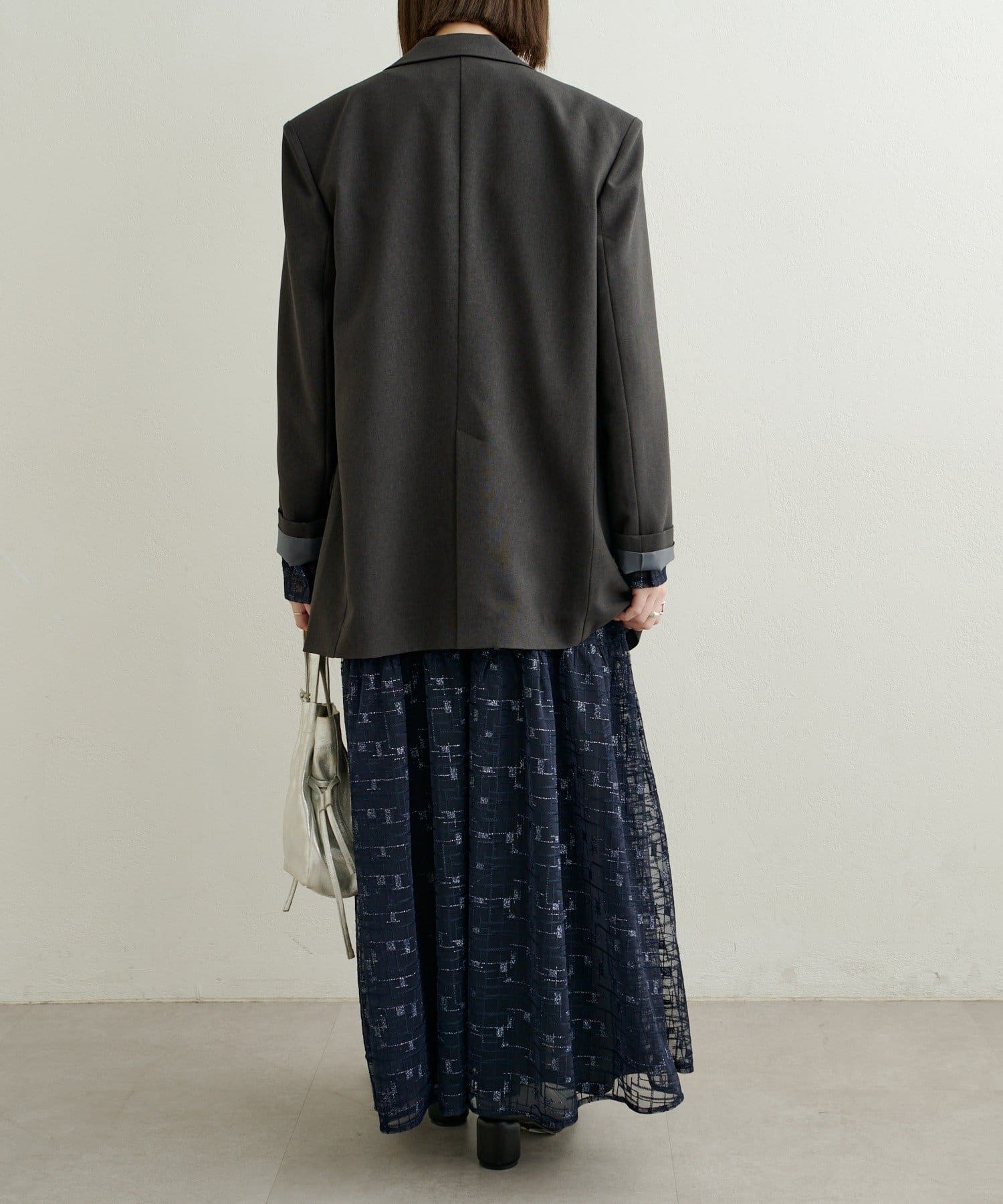 Omekashi(オメカシ) 【セットアップ着用可能◎】ダブルテーラードジャケット