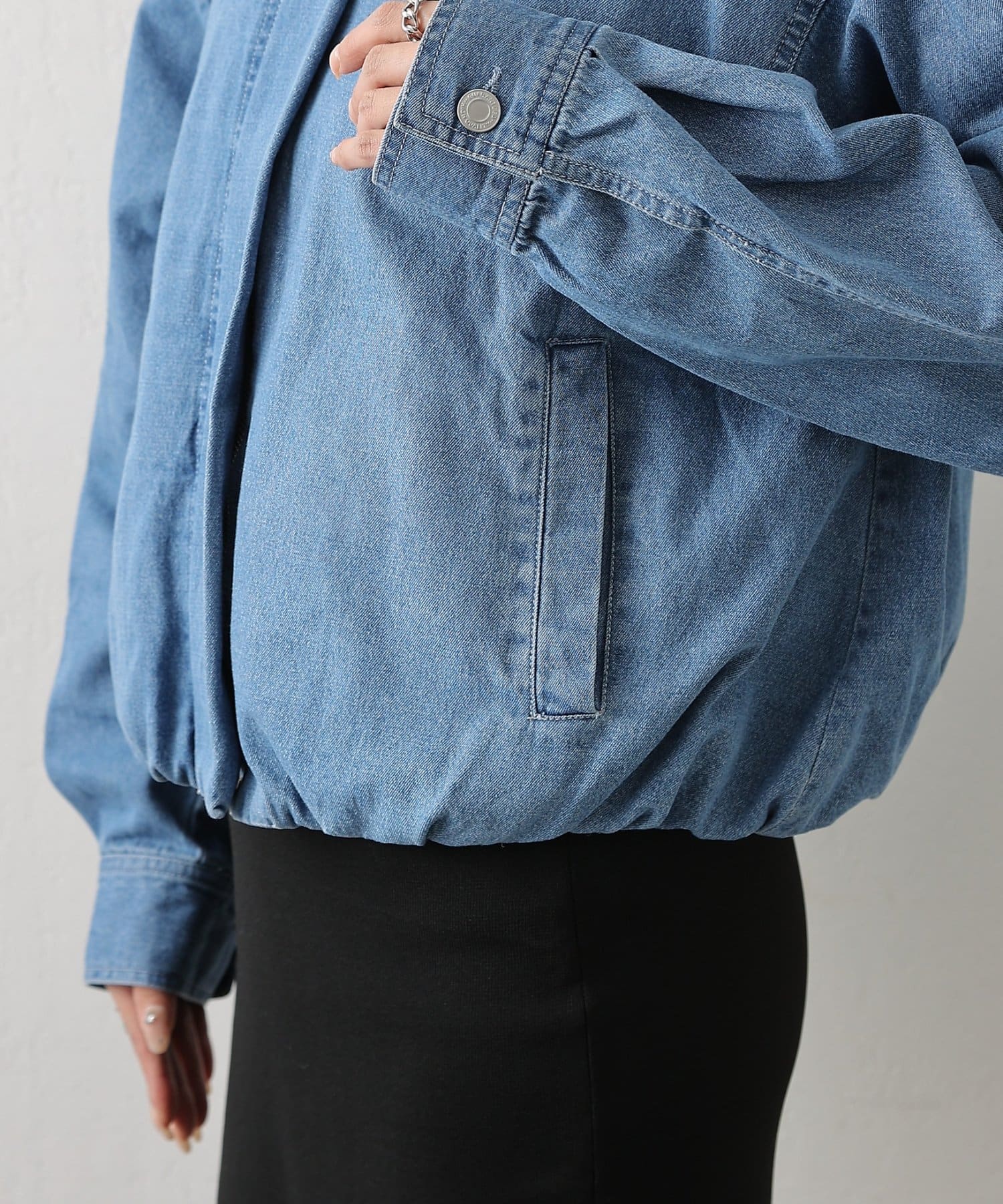 COLONY 2139(コロニー トゥーワンスリーナイン) 8ozデニムスタンドブルゾン