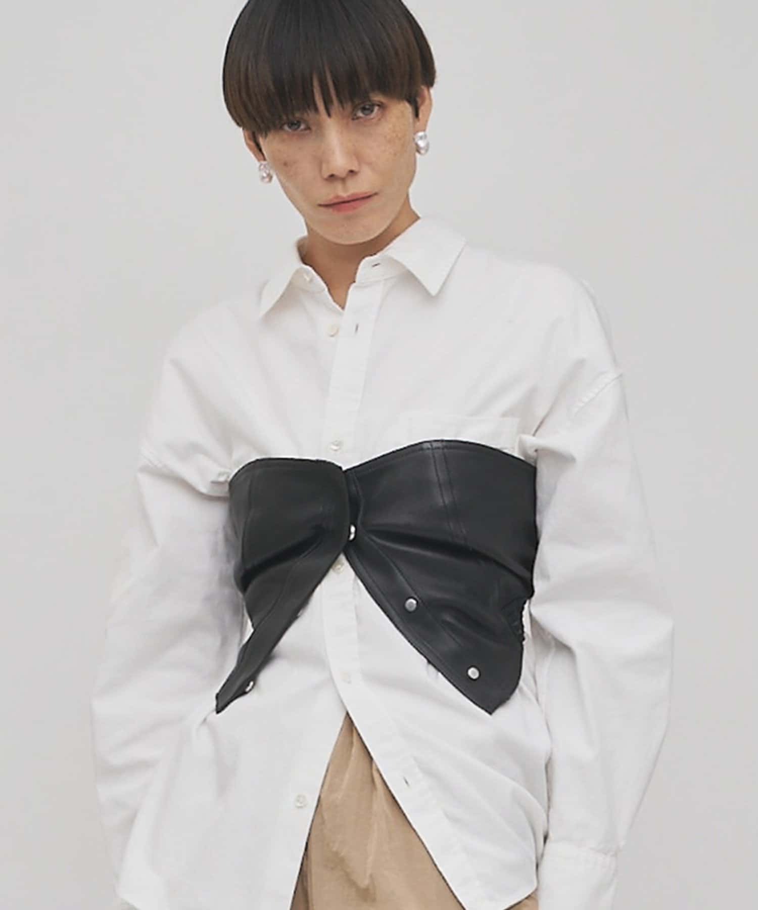 Whim Gazette(ウィム ガゼット) 刺繍オックスフォードシャツ