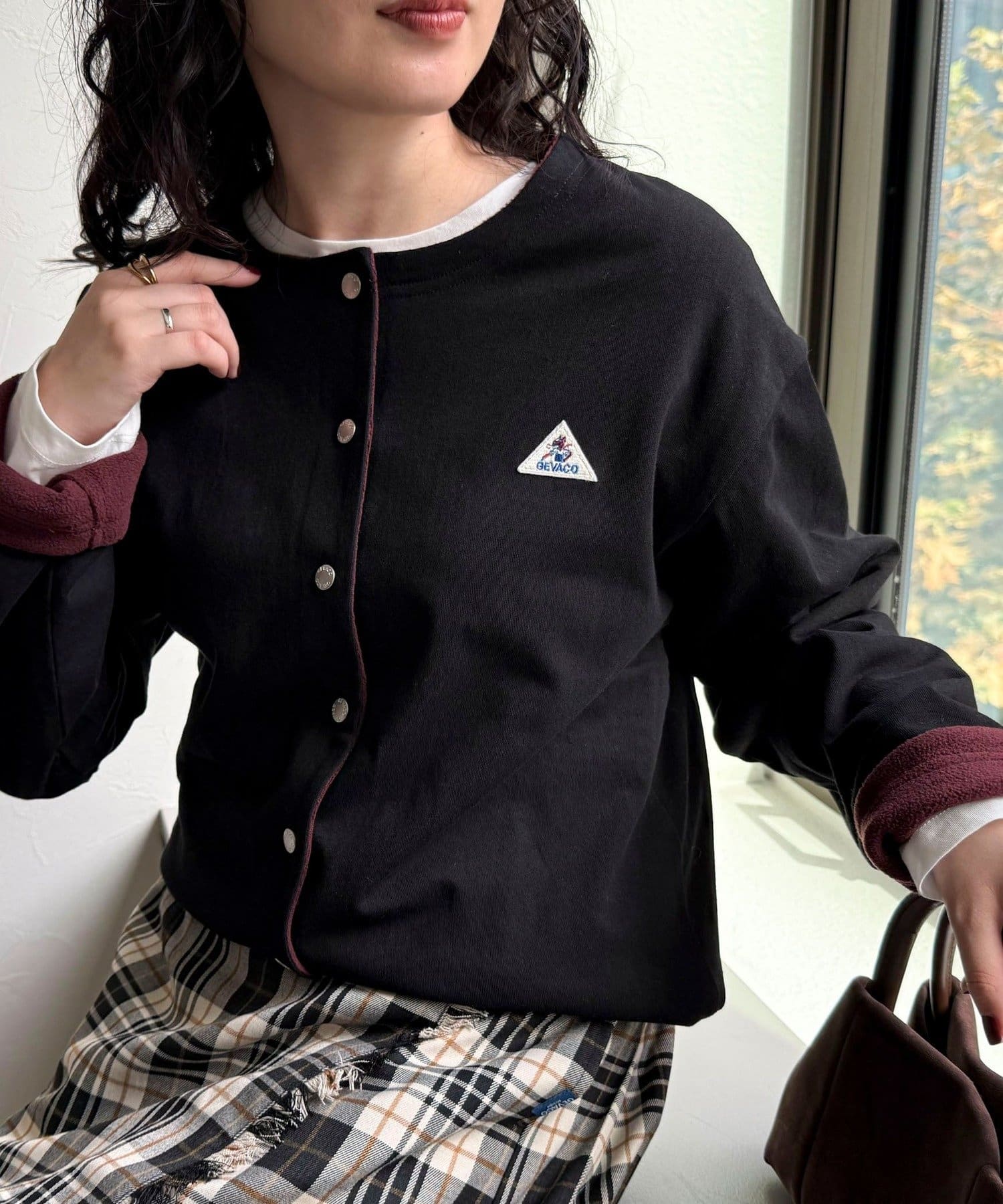 FREDY & GLOSTER(フレディ アンド グロスター) 【GEVACO】裏フリースカーディガン