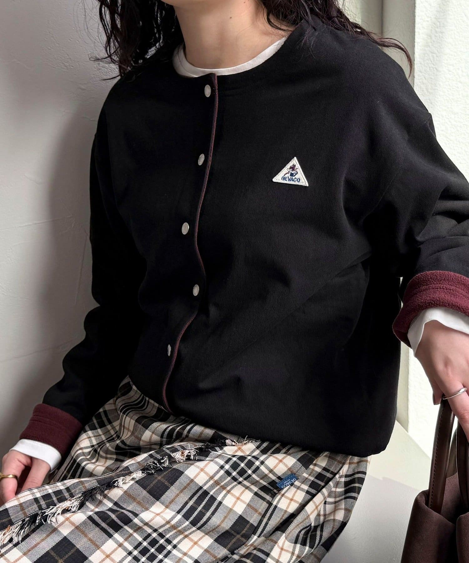 FREDY & GLOSTER(フレディ アンド グロスター) 【GEVACO】裏フリースカーディガン