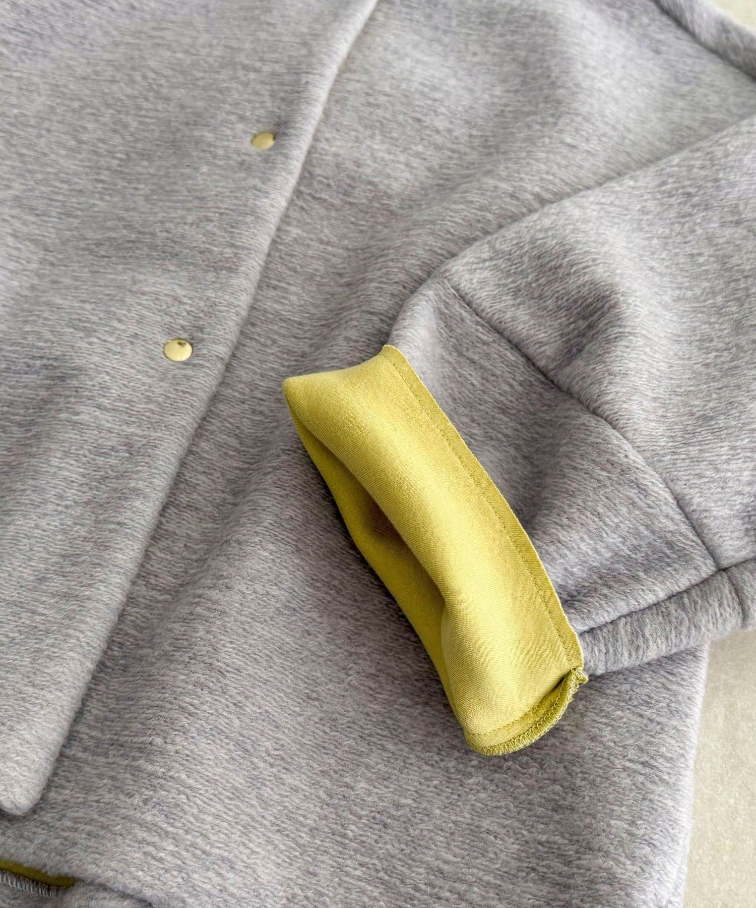 FREDY & GLOSTER(フレディ アンド グロスター) イタリアンエアリーノーカラーブルゾン