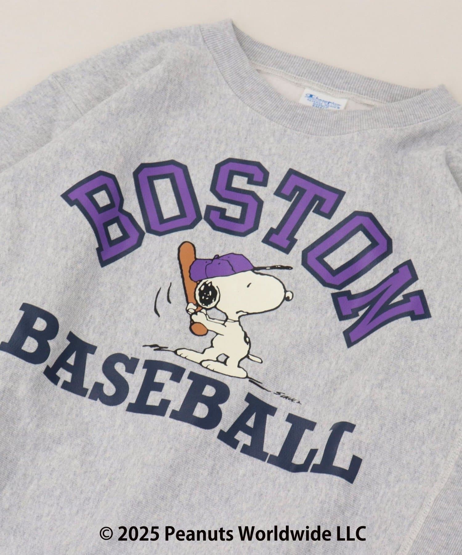 FREDY & GLOSTER(フレディ アンド グロスター) 【Champion/チャンピオン】SNOOPY CREW SWEATSHIRT