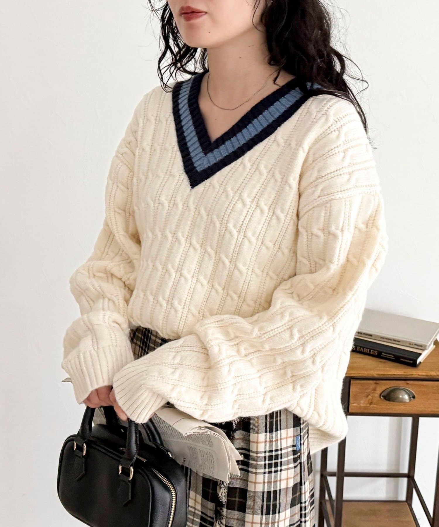 FREDY & GLOSTER(フレディ アンド グロスター) 【GEVACO/ゲバコ】チルデンニット