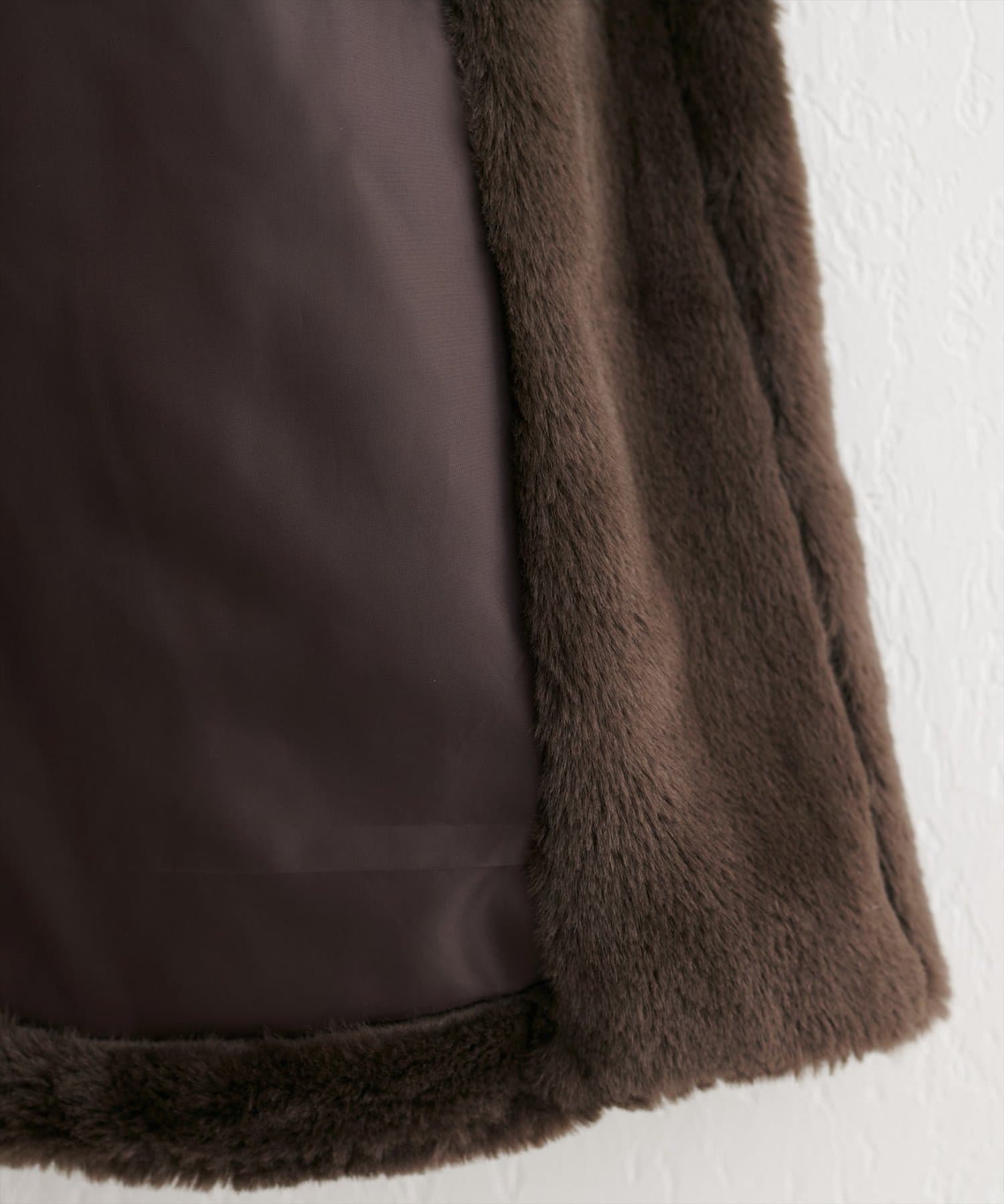 natural couture(ナチュラルクチュール) アソートボアＷミドルコート