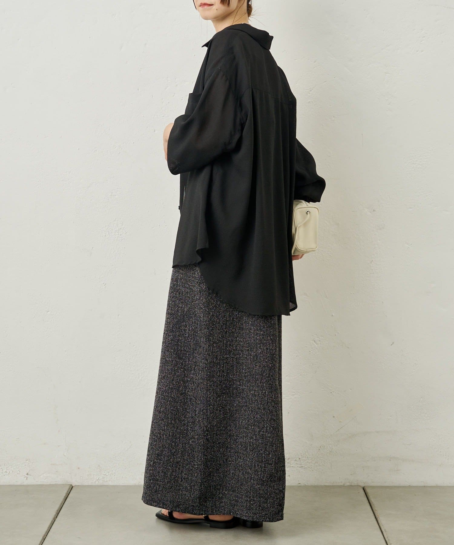 Omekashi(オメカシ) ビンテージメッシュシャツ