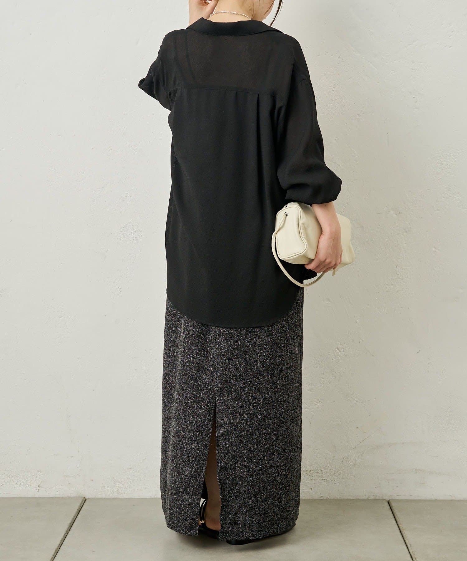 Omekashi(オメカシ) ビンテージメッシュシャツ