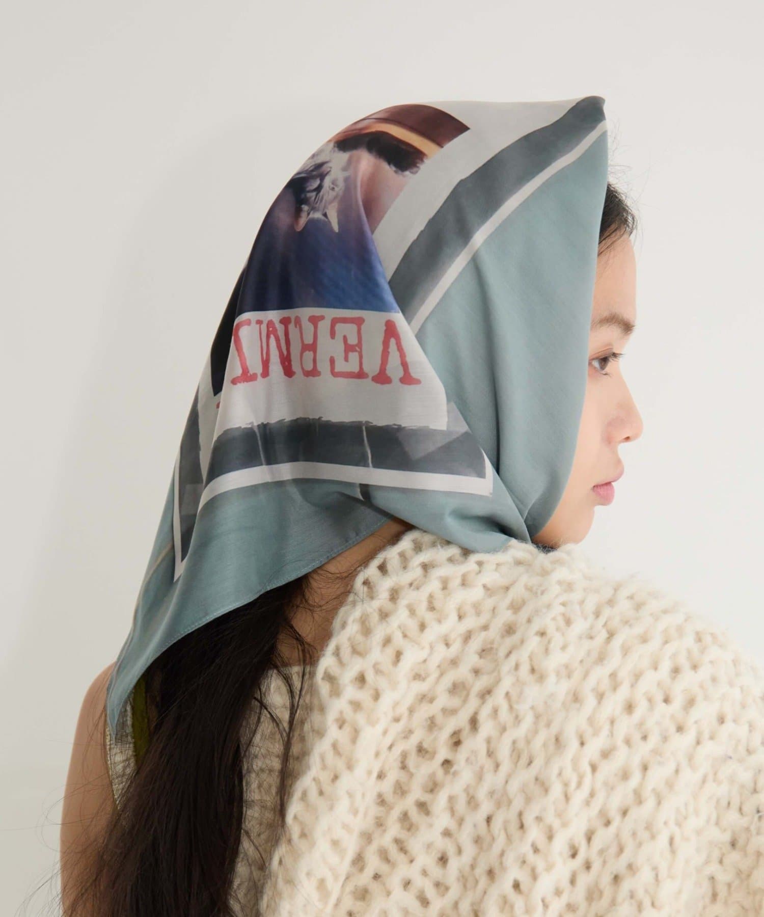 Omekashi(オメカシ) 【LY】 Postcard scarf