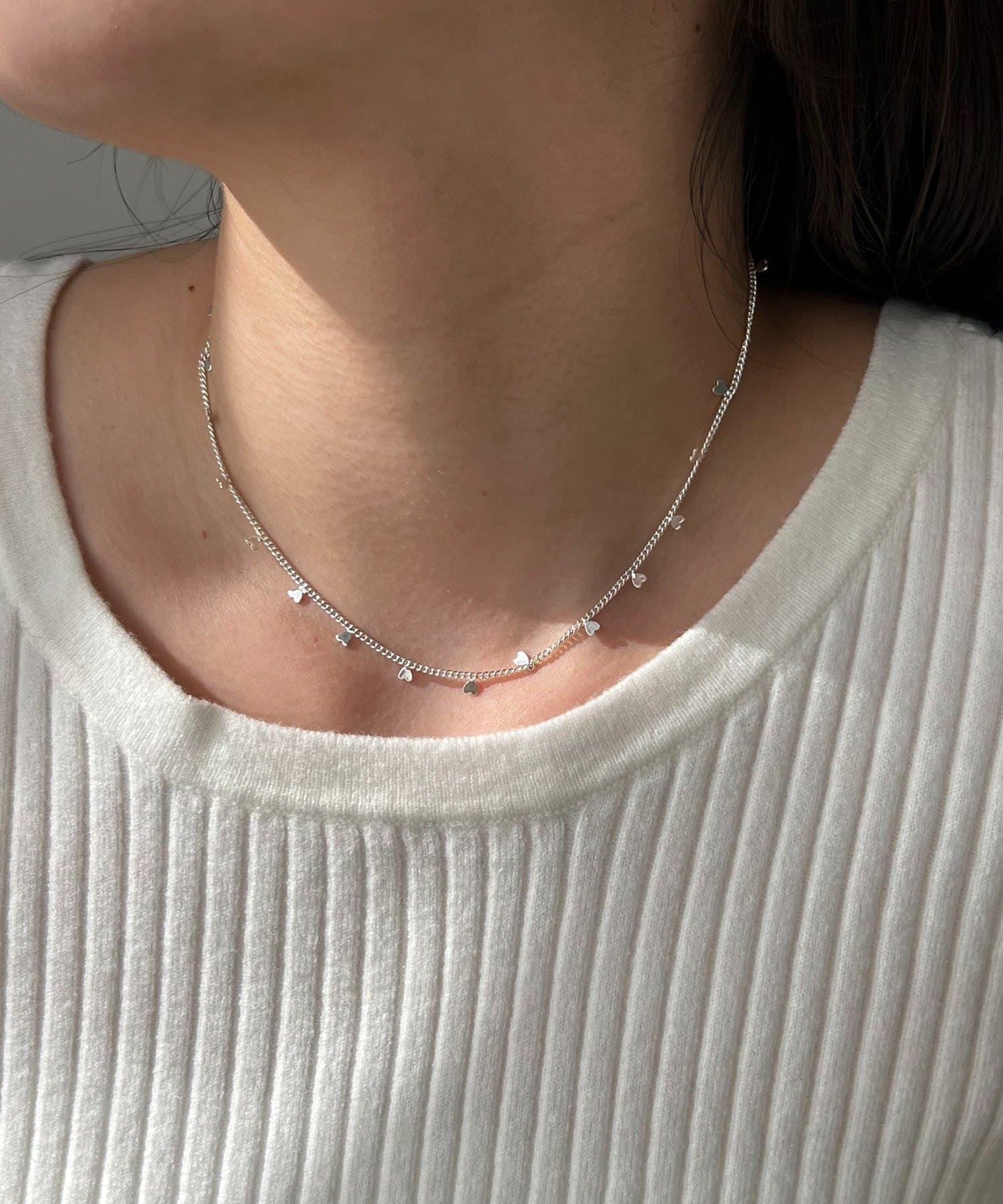 CAPRICIEUX LE'MAGE(カプリシュレマージュ) 〈GOLDY/ゴールディ〉ミニハートショートネックレス