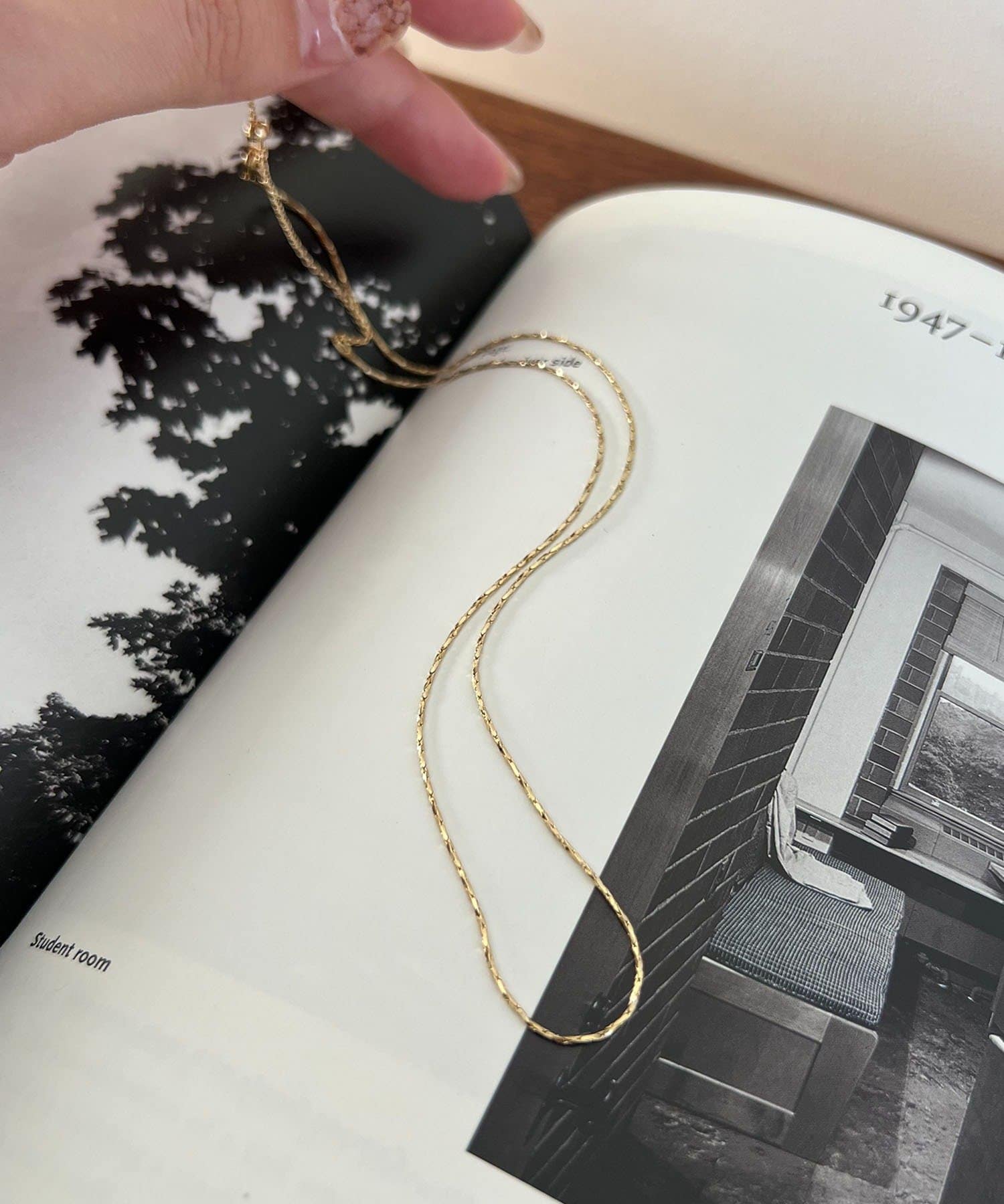 CAPRICIEUX LE'MAGE(カプリシュレマージュ) 〈GOLDY/ゴールディ〉ツイストチェーンスキンネックレス