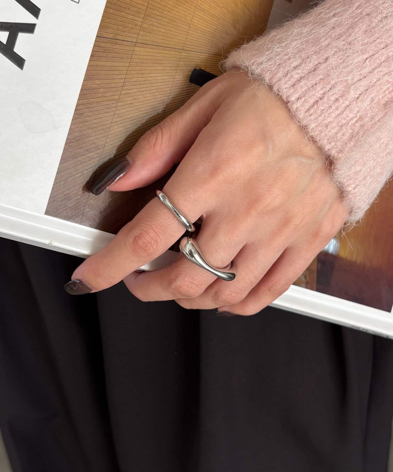 CAPRICIEUX LE'MAGE(カプリシュレマージュ) 〈GOLDY/ゴールディ〉2SETトライアングルリング