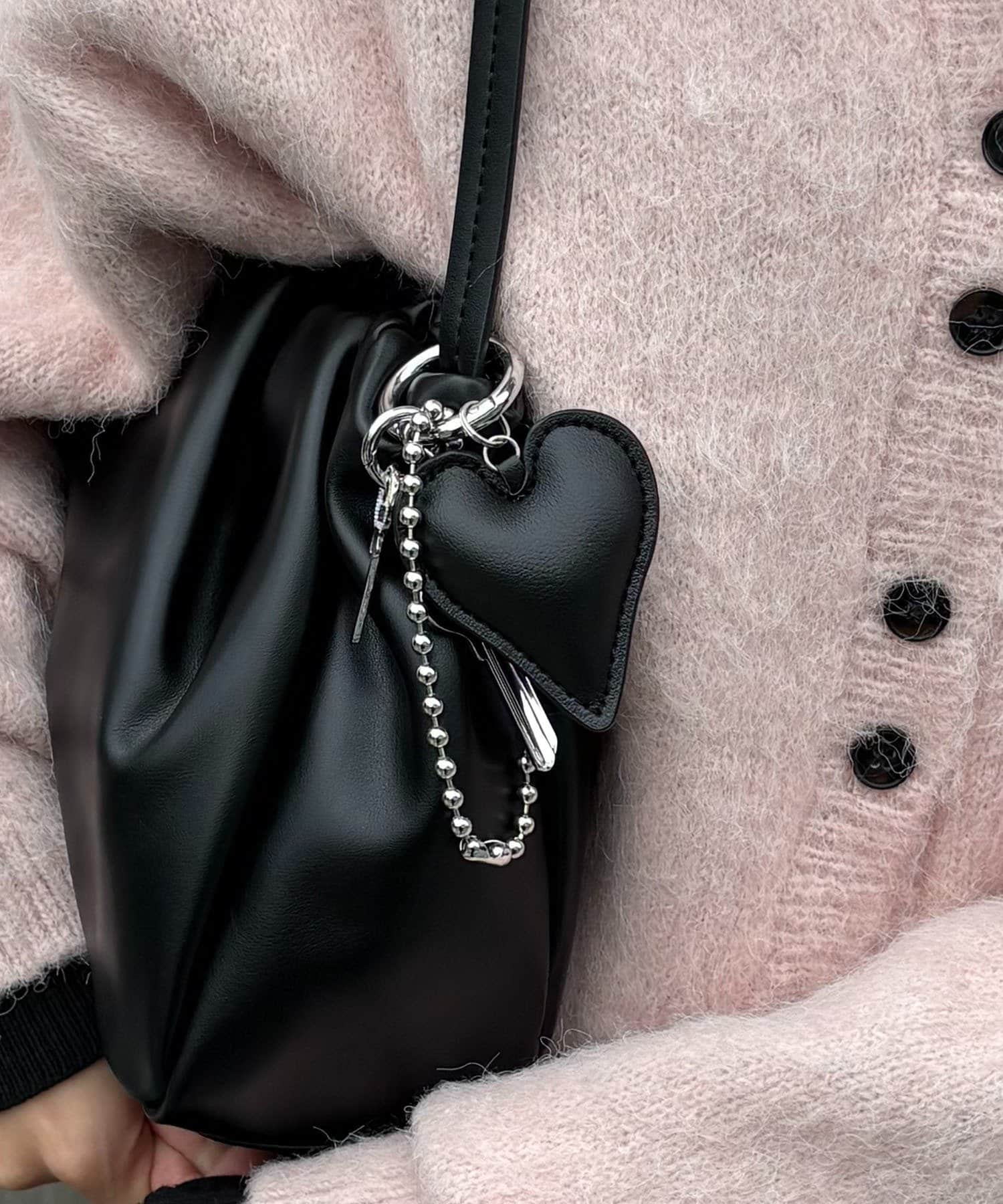 CAPRICIEUX LE'MAGE(カプリシュレマージュ) 〈GOLDY/ゴールディ〉ハートバッグチャーム