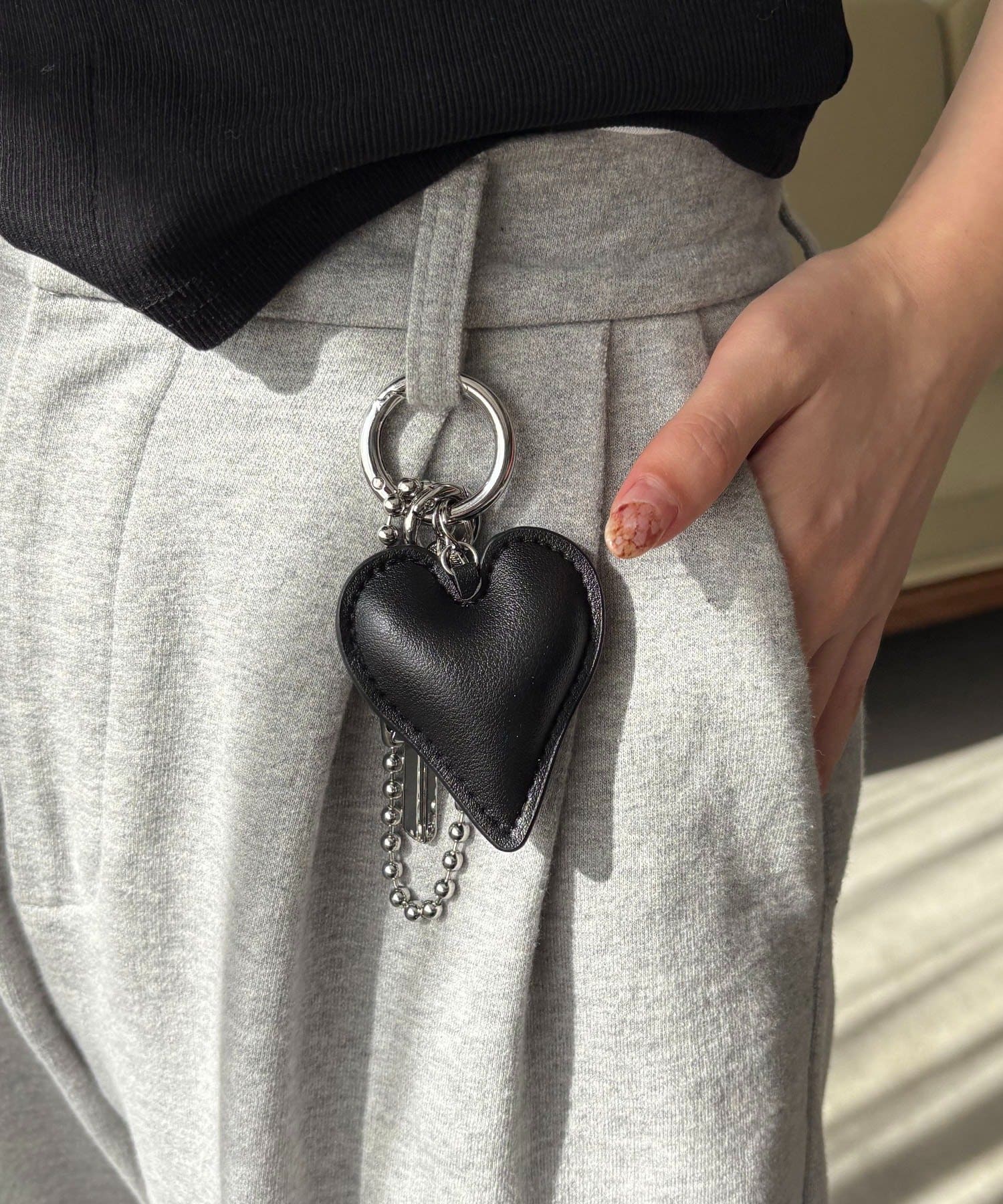 CAPRICIEUX LE'MAGE(カプリシュレマージュ) 〈GOLDY/ゴールディ〉ハートバッグチャーム