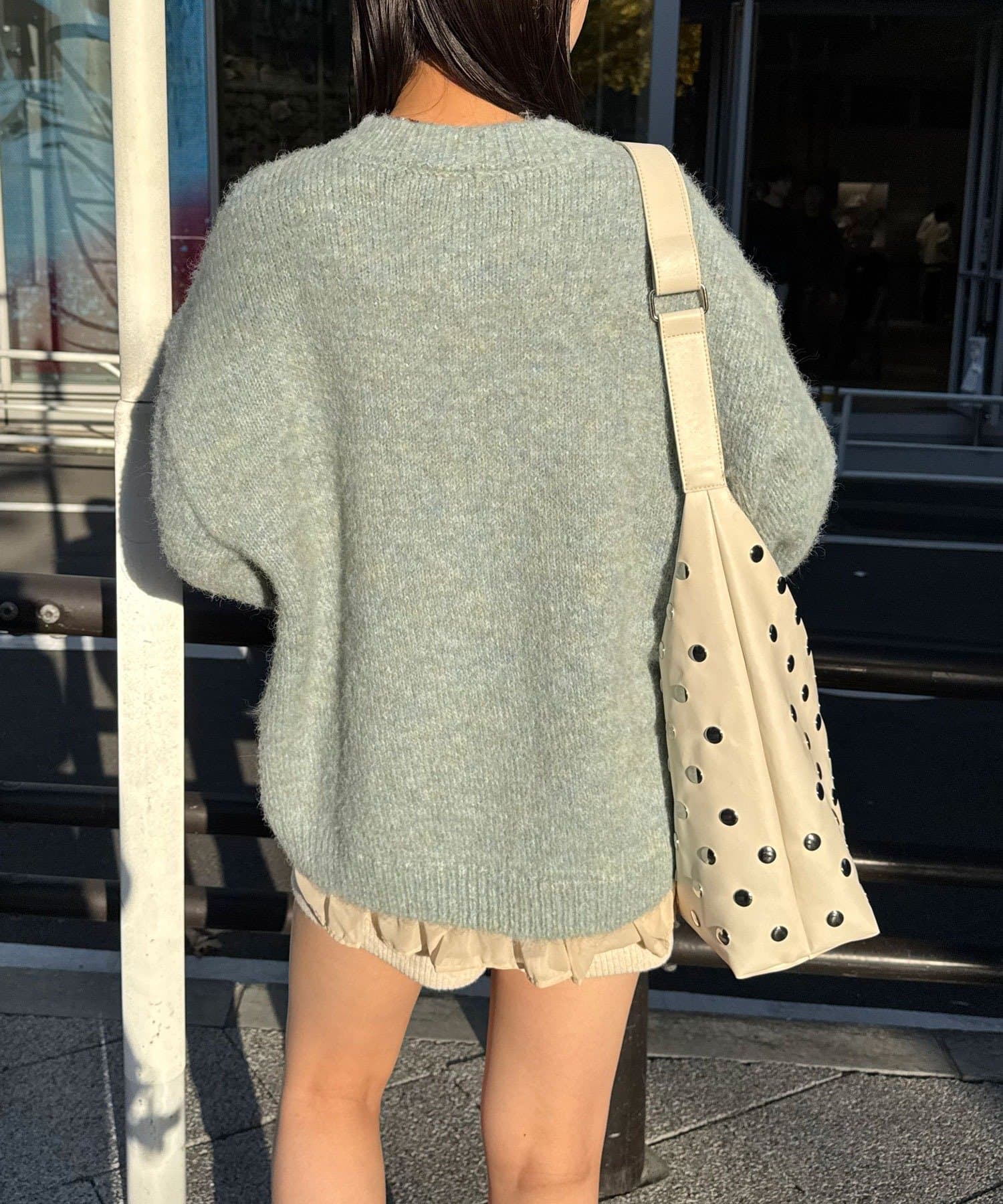 CIAOPANIC(チャオパニック) 【neutral by ciaopanic】2waymixニットプルオーバー