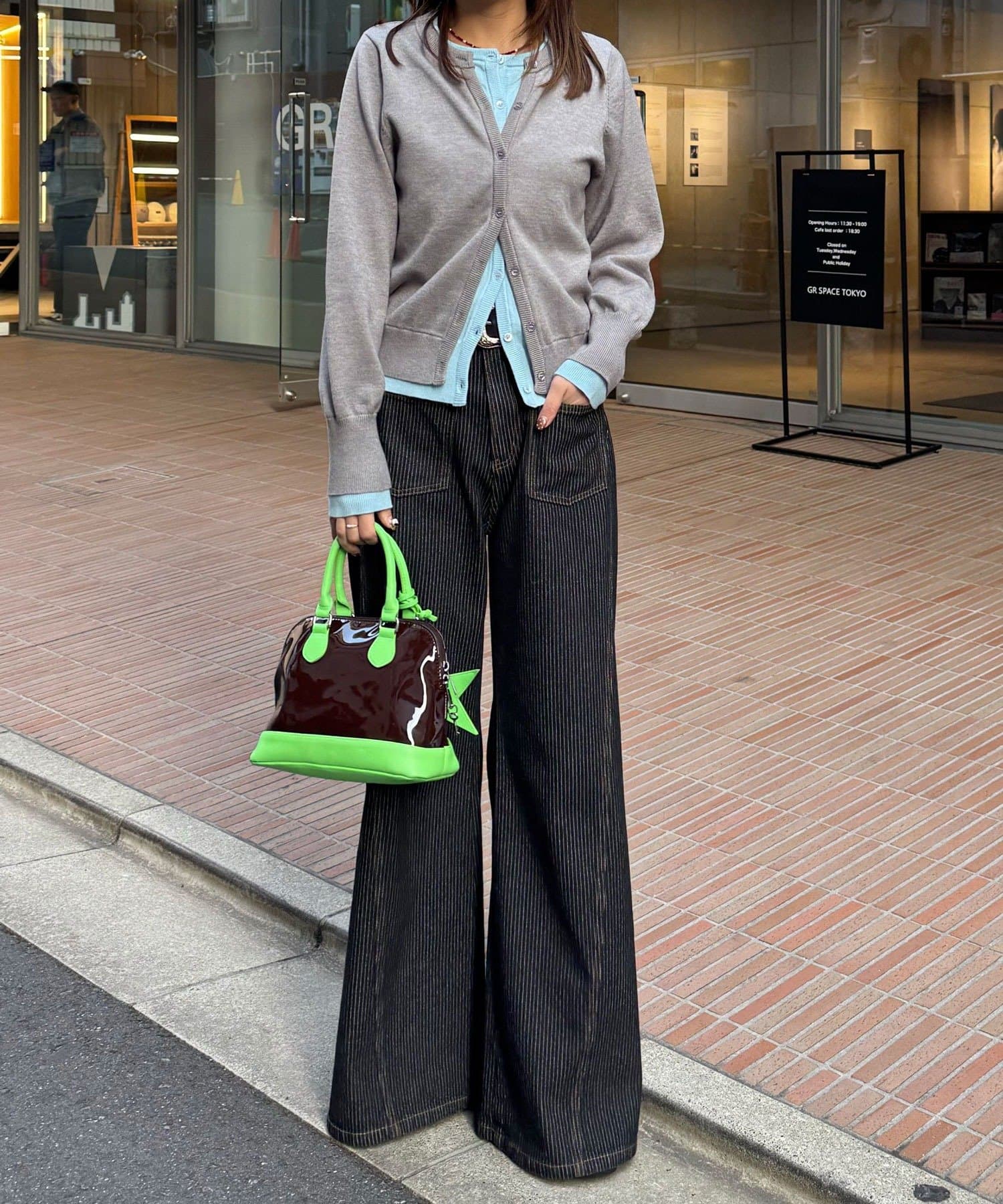 CIAOPANIC(チャオパニック) 【neutral by ciaopanic】レイヤード風カーディガン