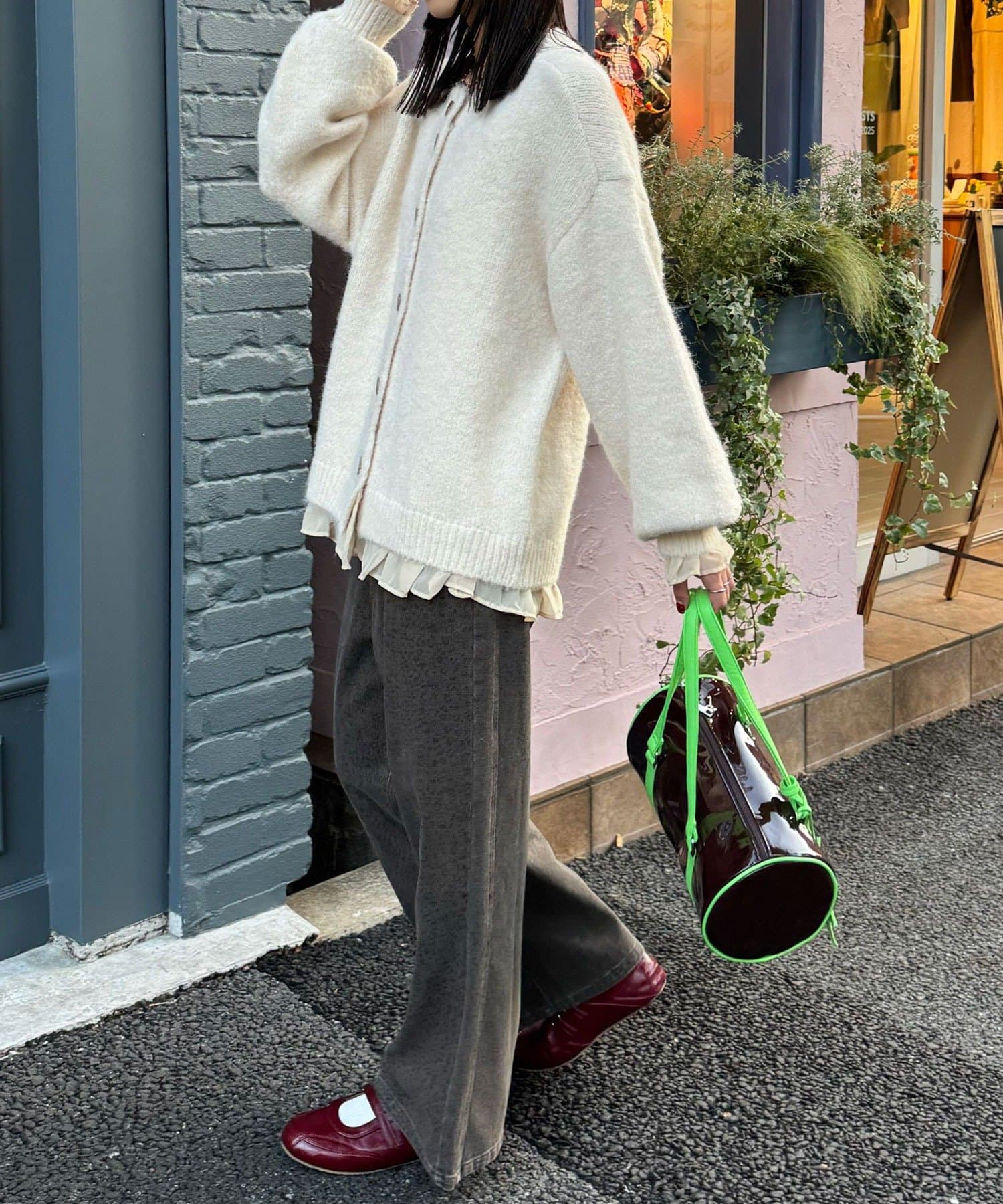 CIAOPANIC(チャオパニック) 【neutral by ciaopanic】アニマル柄ワイドパンツ