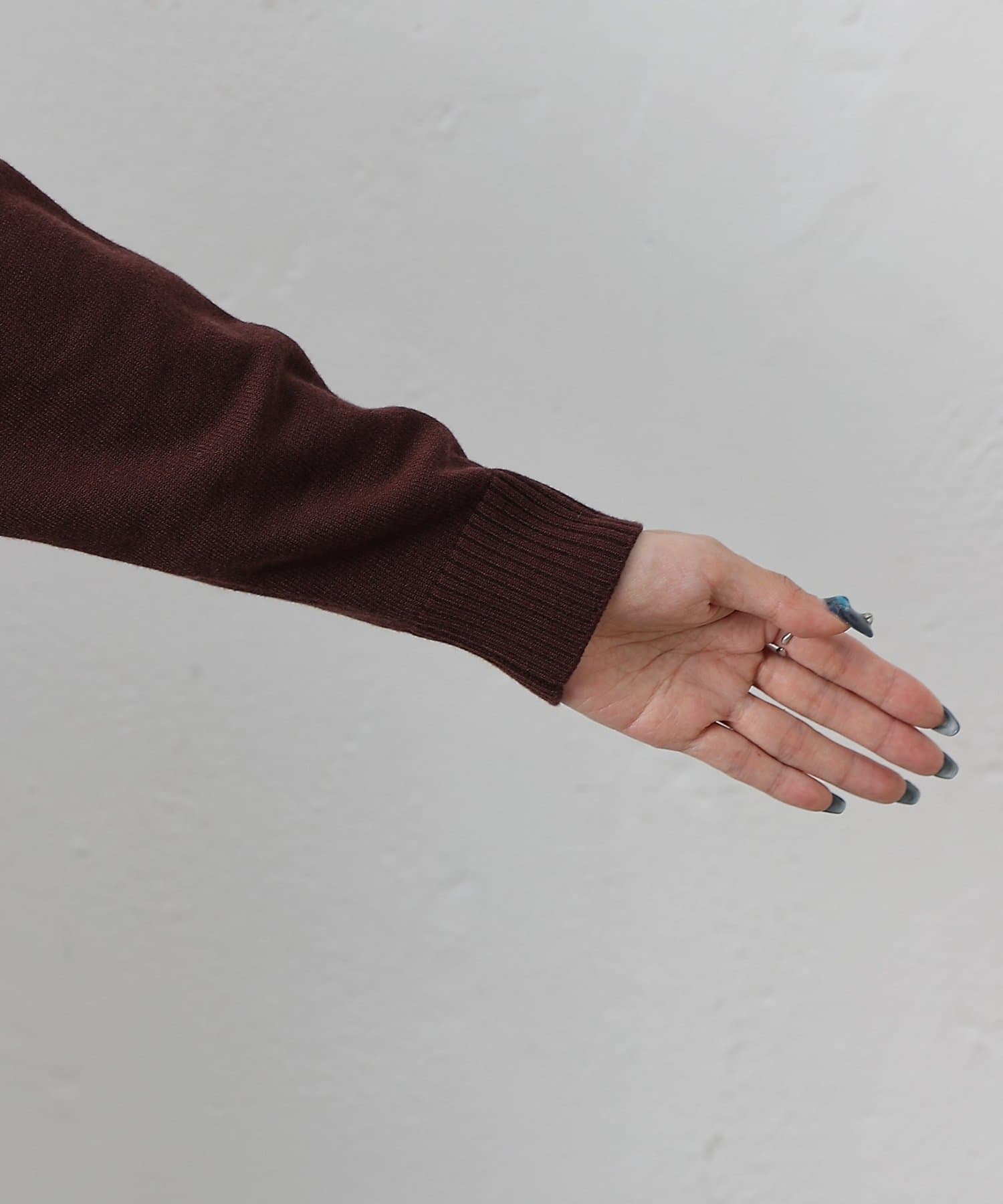 COLONY 2139(コロニー トゥーワンスリーナイン) レイヤードカラーニットプルオーバー