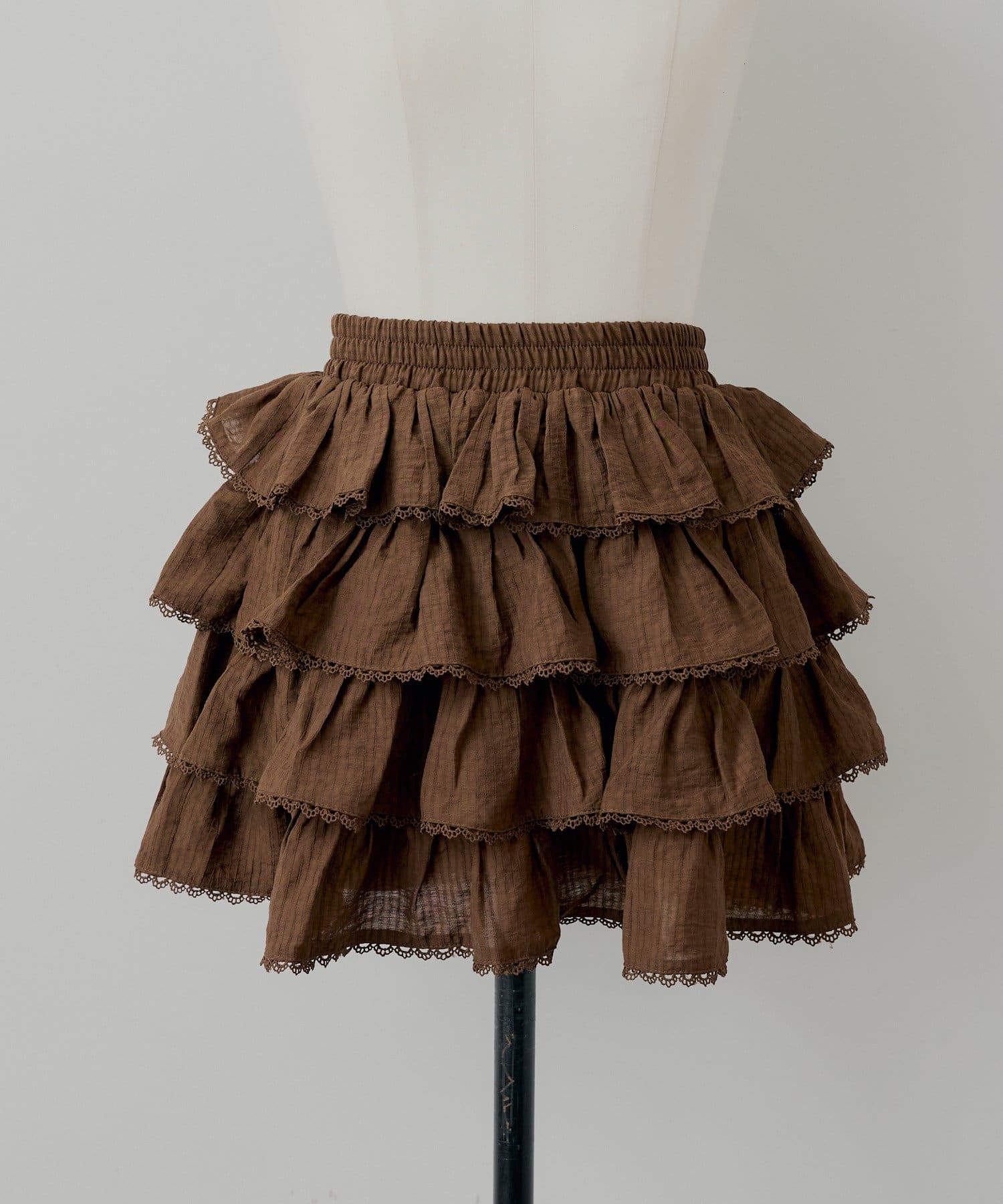 Chico(チコ) フリルティアードミニスカート