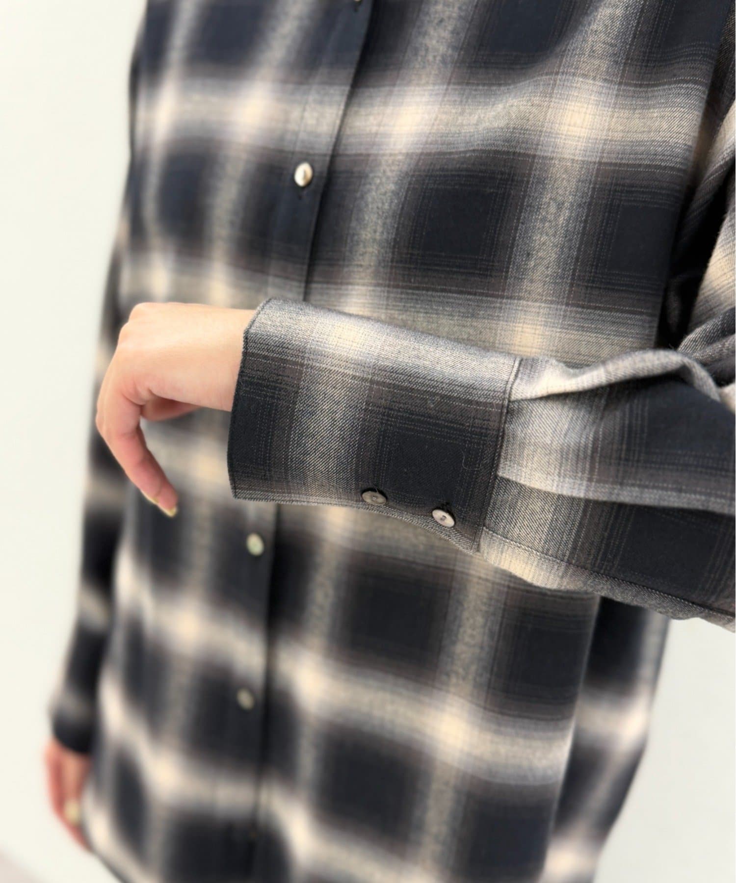 LOUNGEDRESS(ラウンジドレス) ベーシックオンブレチェックSH