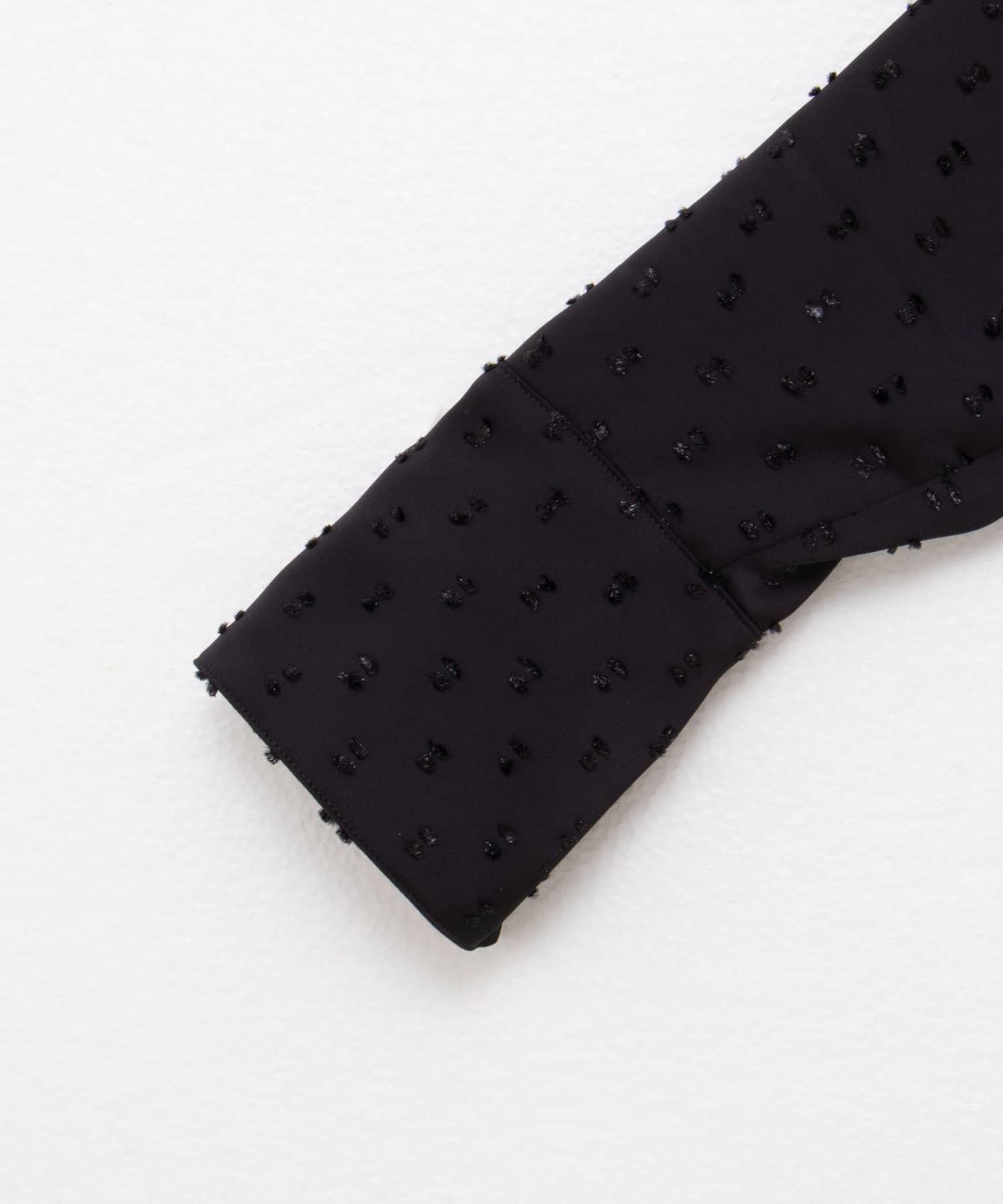 NOLLEY'S(ノーリーズ) ウォッシャブルサテンドビーボウタイブラウス