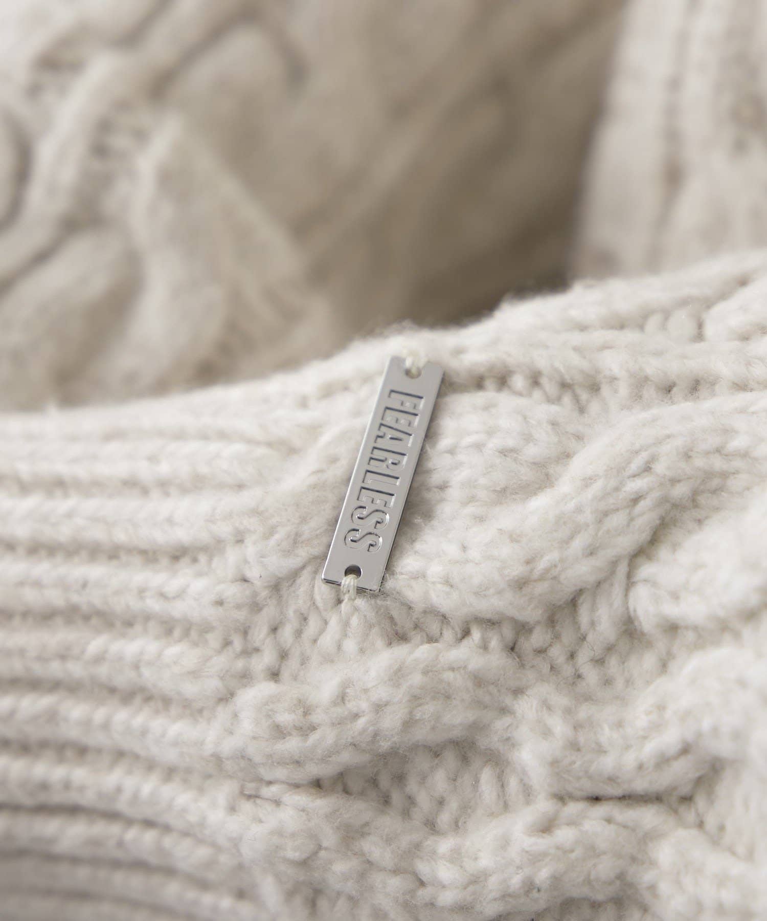 mline(エムライン) [mline]ビッグケーブルニット