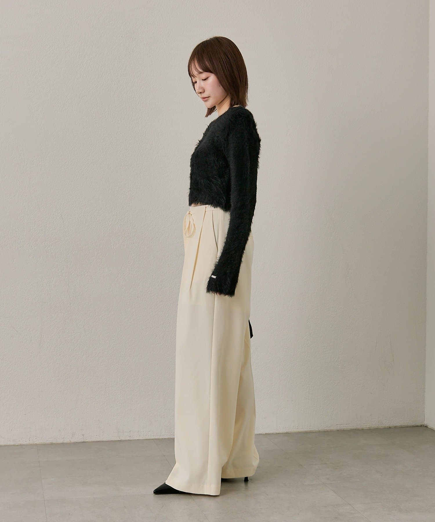 mline(エムライン) [mline]シャギーショート カーディガン