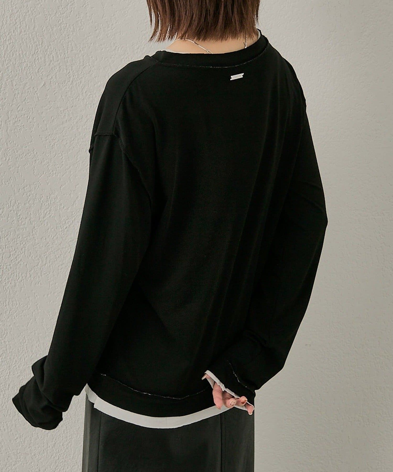 mline(エムライン) [mline]ダメージカットソー