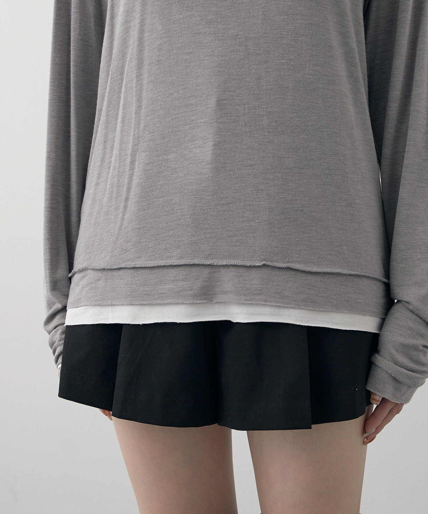 mline(エムライン) [mline]ダメージカットソー