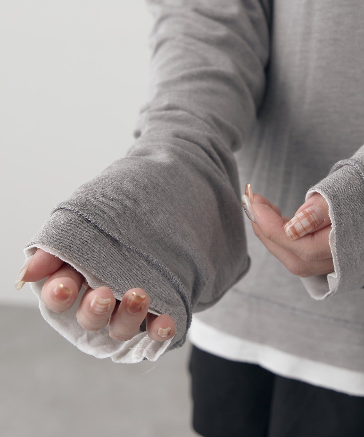 mline(エムライン) [mline]ダメージカットソー