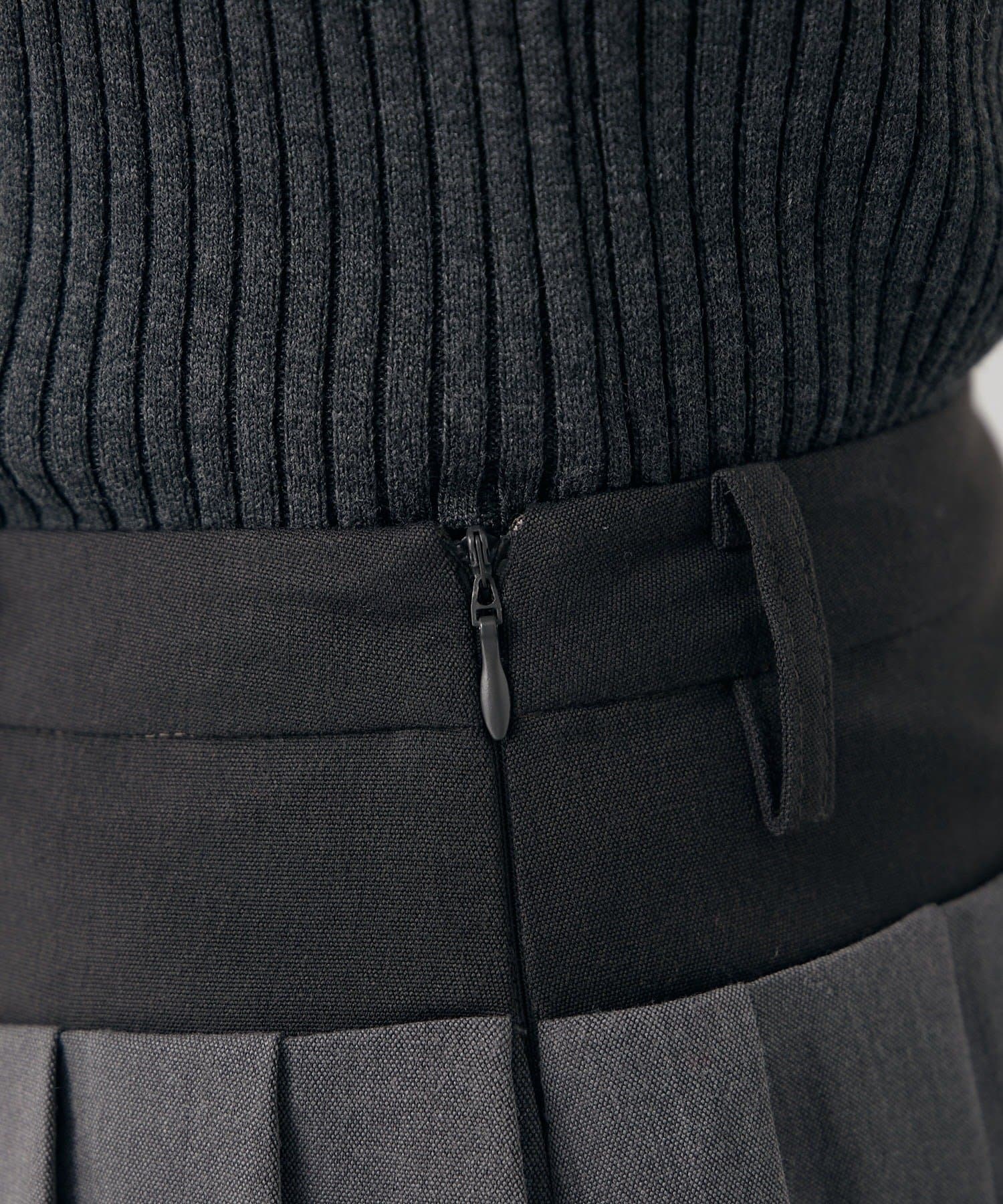 mline(エムライン) [mline]プリーツデザイン スカート