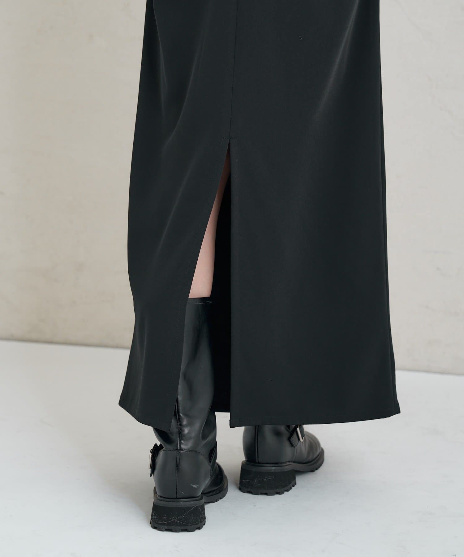 mystic(ミスティック) サイドギャザータックスカート