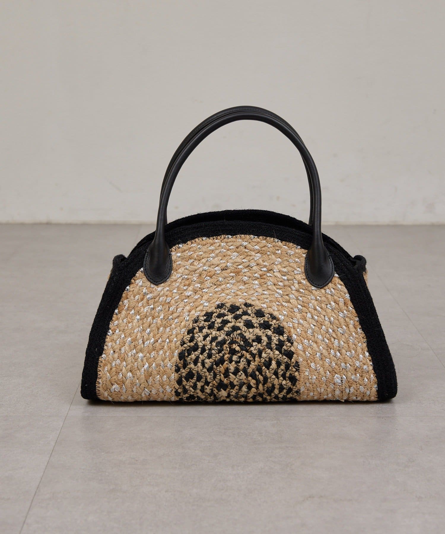 GALLARDAGALANTE(ガリャルダガランテ) 【Jhuri Shate】ハーフサークルバッグ／L