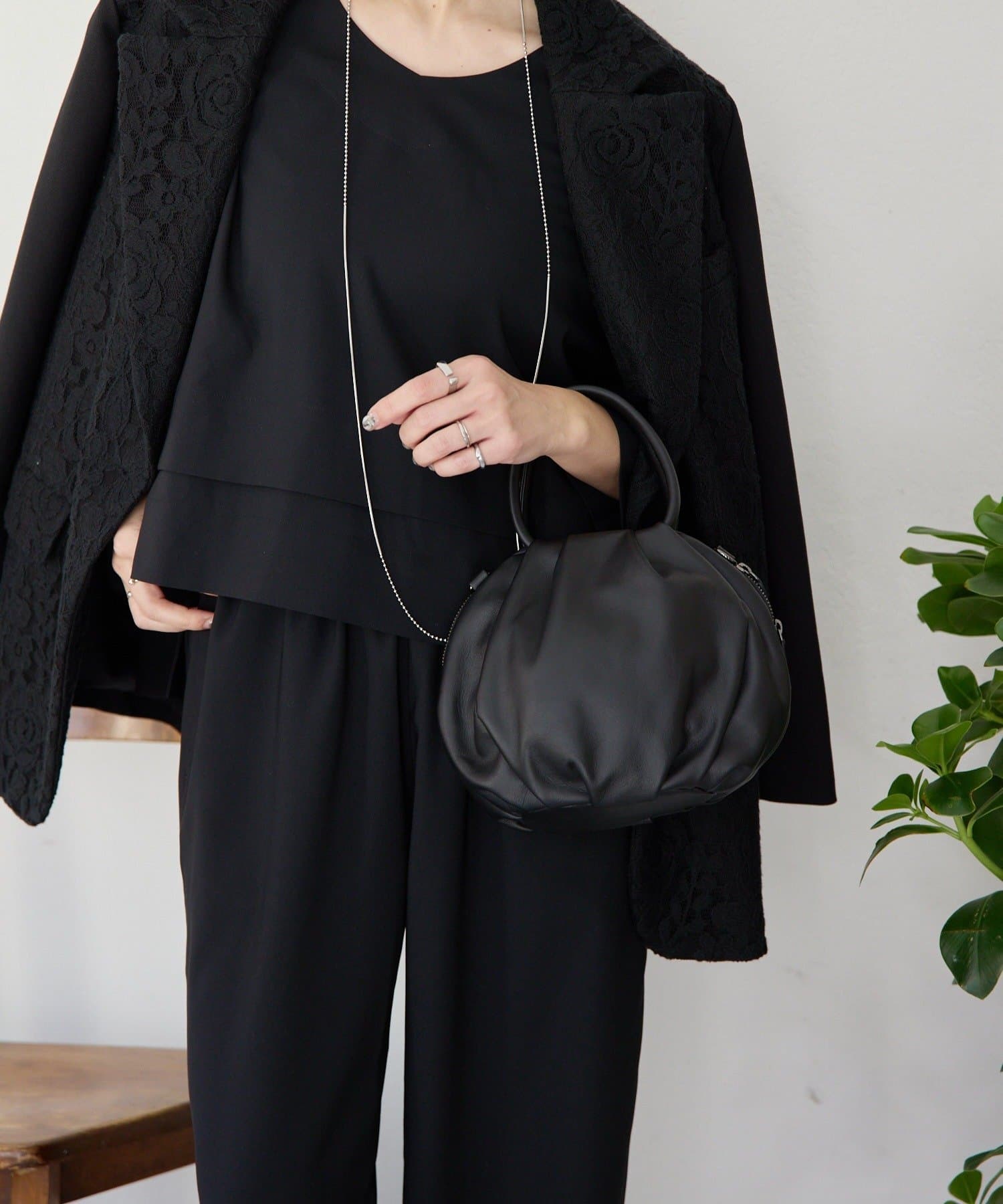 ear PAPILLONNER(イア パピヨネ) 《インフルエンサーuchida企画カラーあり》うめトートバッグS