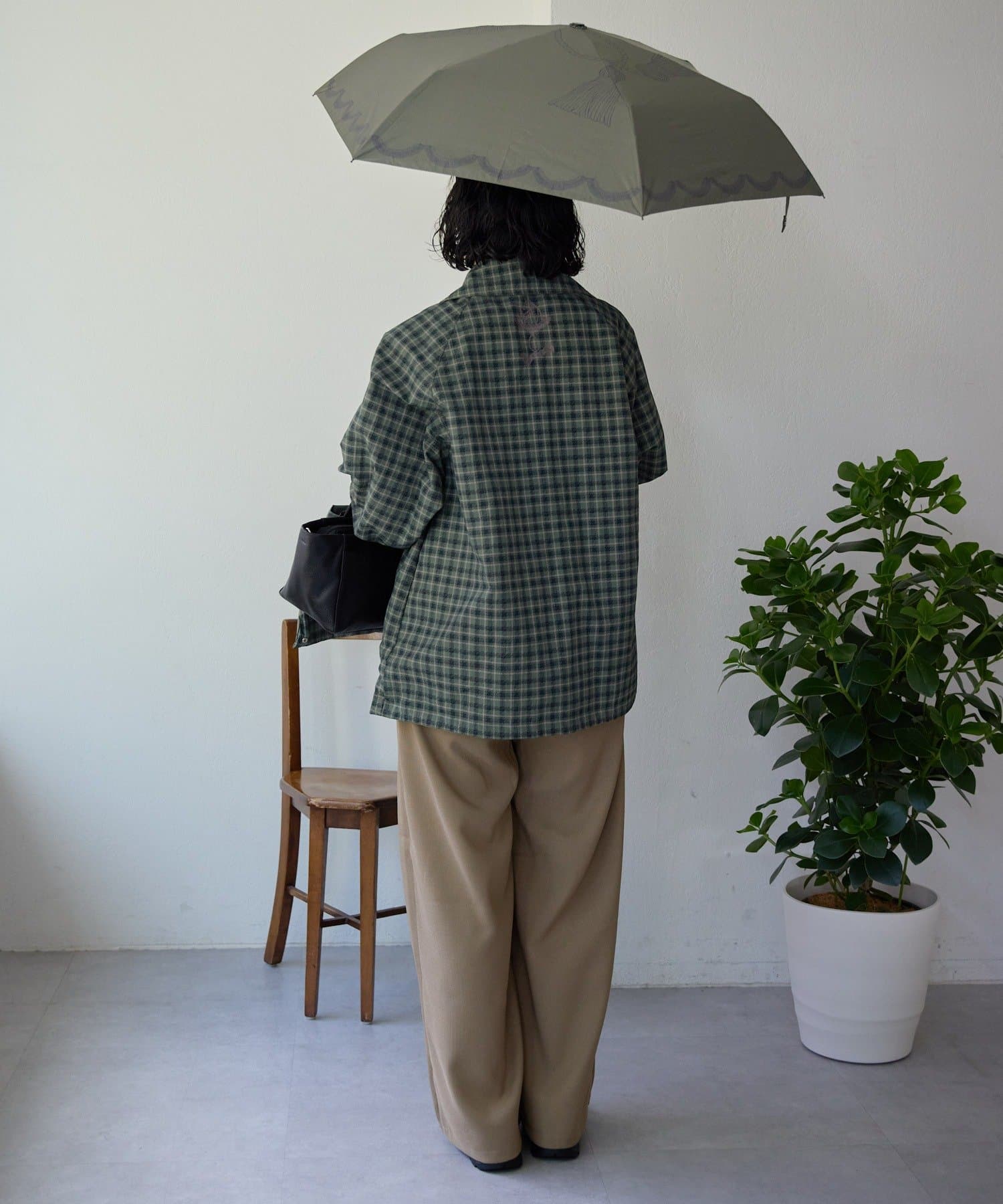 ear PAPILLONNER(イア パピヨネ) 《遮光＆紫外線カット率99％/遮熱効果あり》sampo×earコラボ晴雨兼用傘