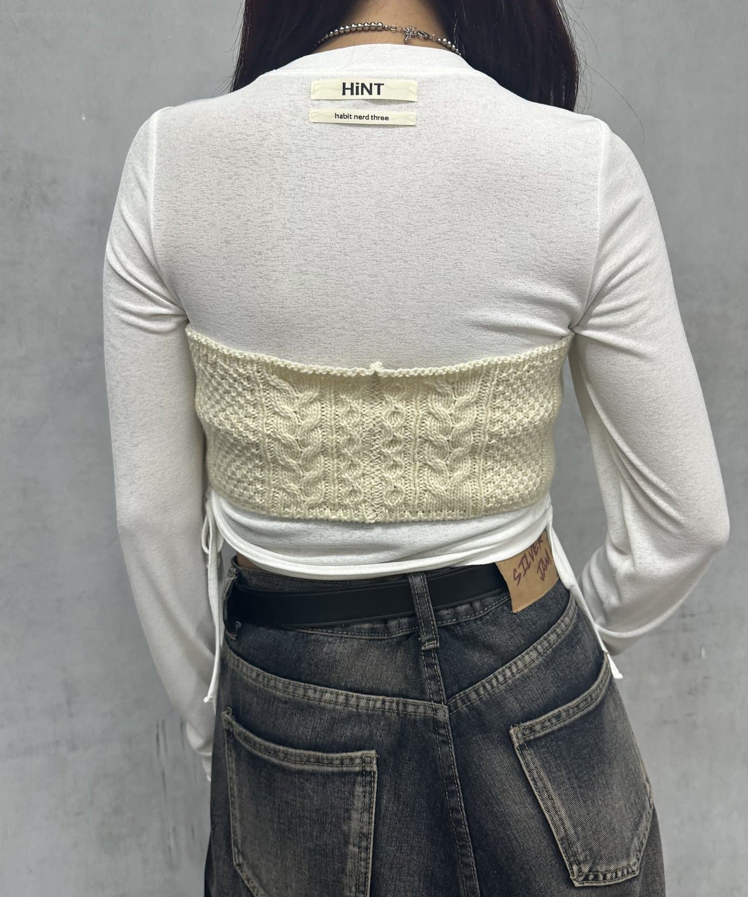 OUTLET(アウトレット) 【WHO'S WHO gallery】ケーブルニットベア