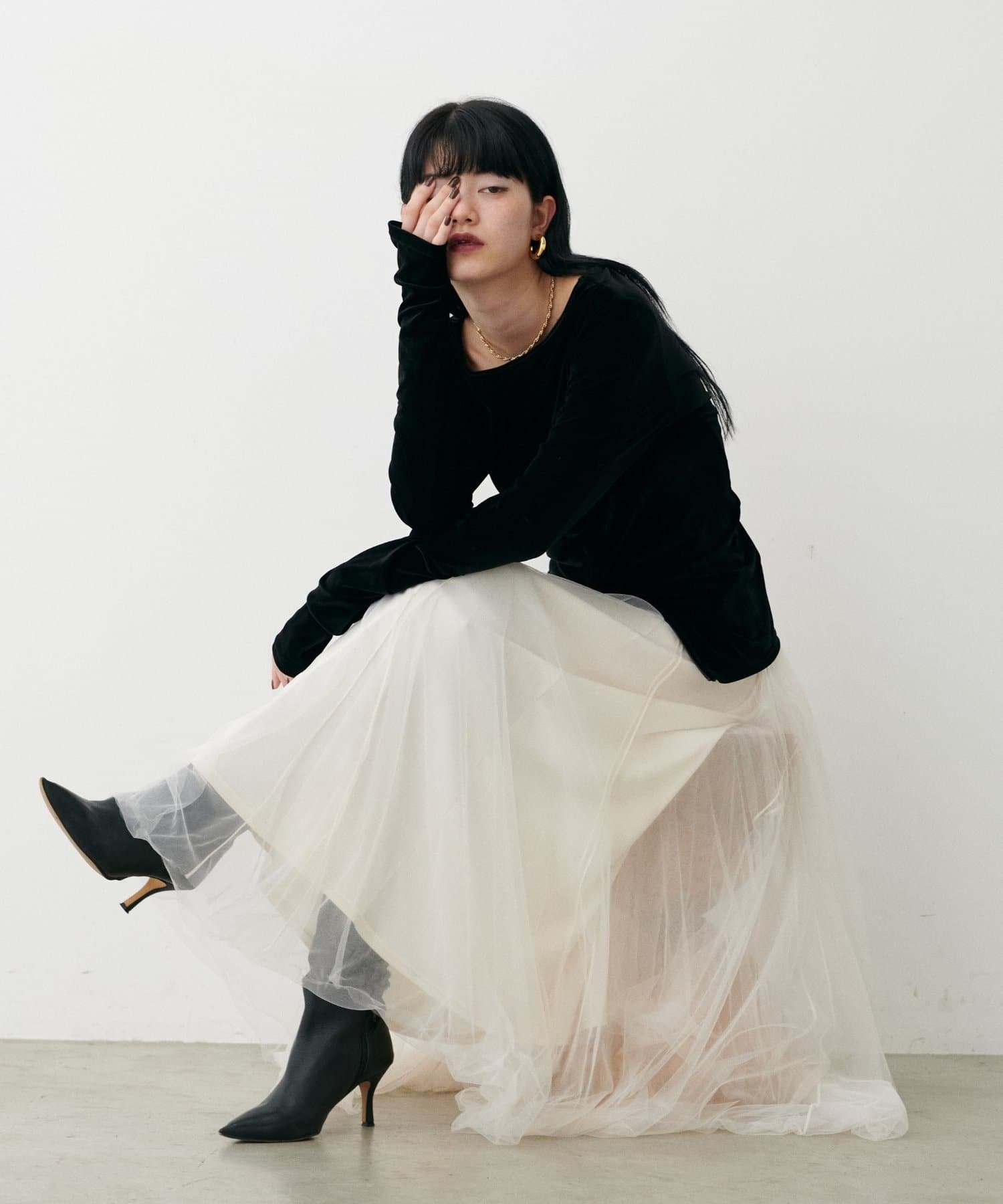 LARUTA(ラルータ) ボリュームチュールスカート