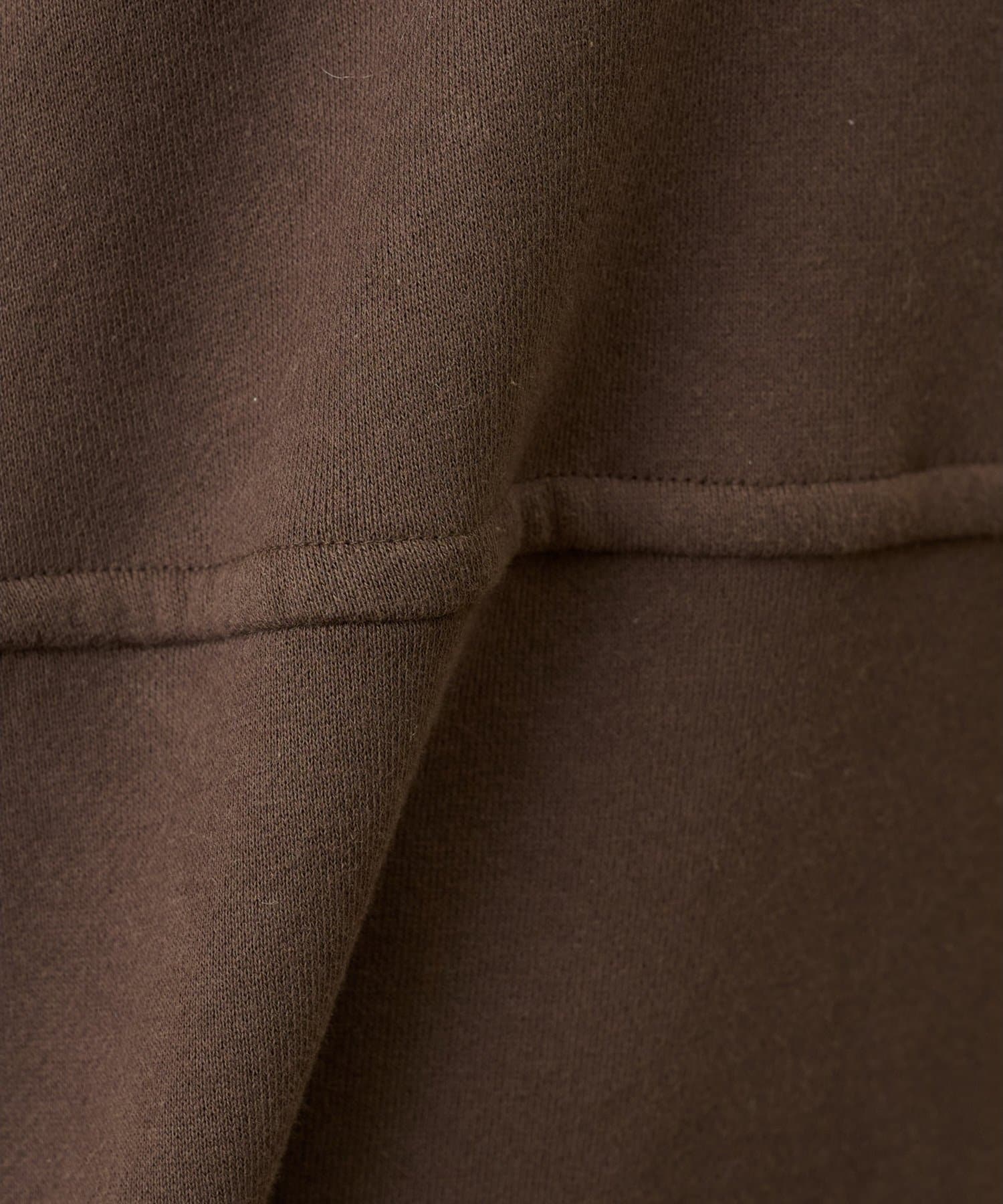 Whim Gazette(ウィム ガゼット) 裏毛バレルパンツ