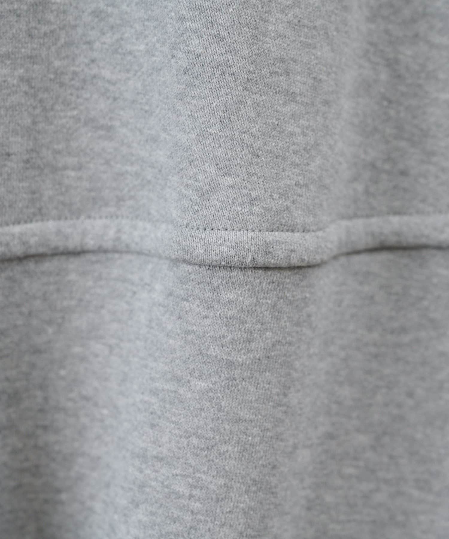 Whim Gazette(ウィム ガゼット) 裏毛バレルパンツ