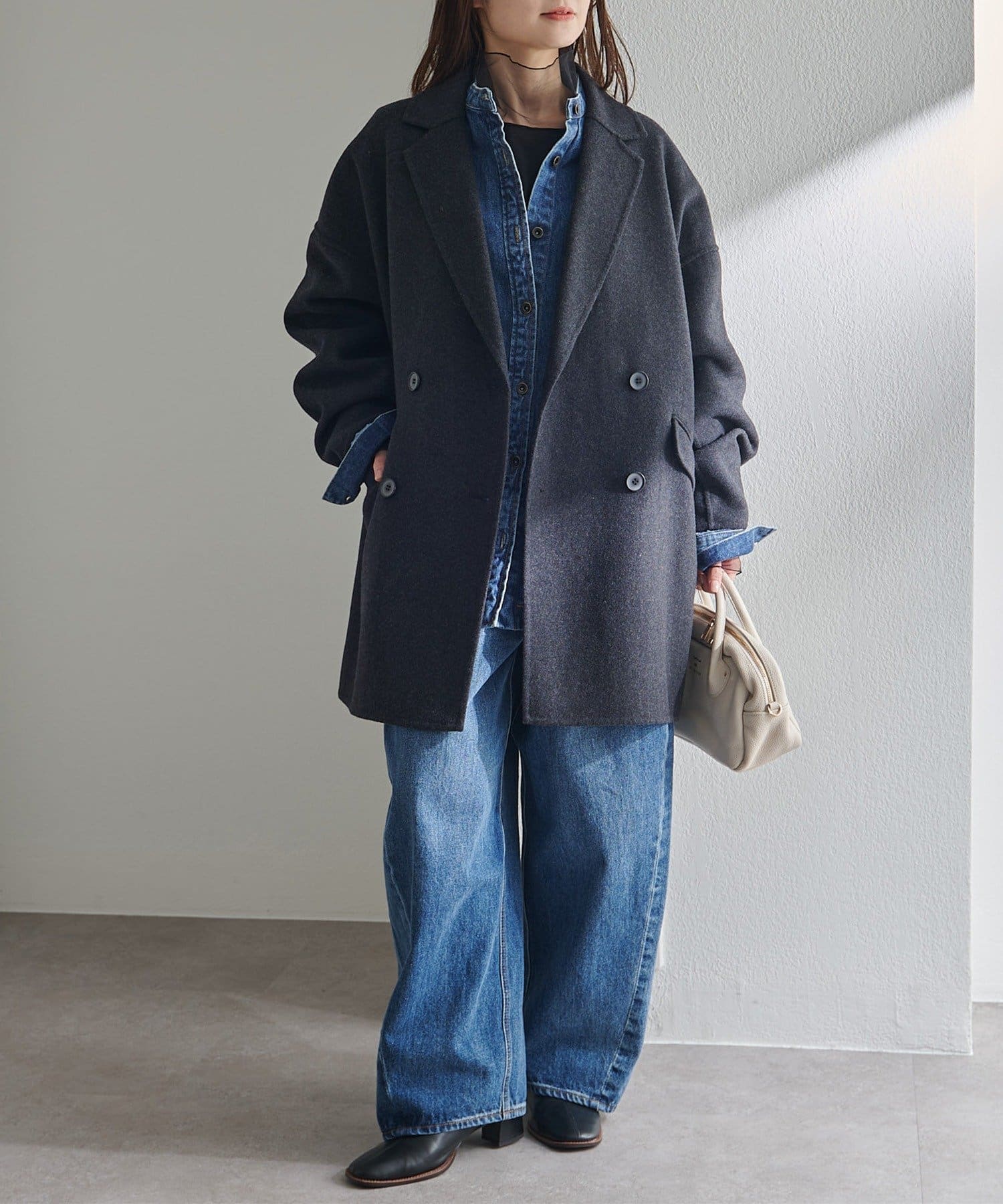 PUAL CE CIN(ピュアルセシン) 【リバイバル】チュールドッキングレイヤードカットソー