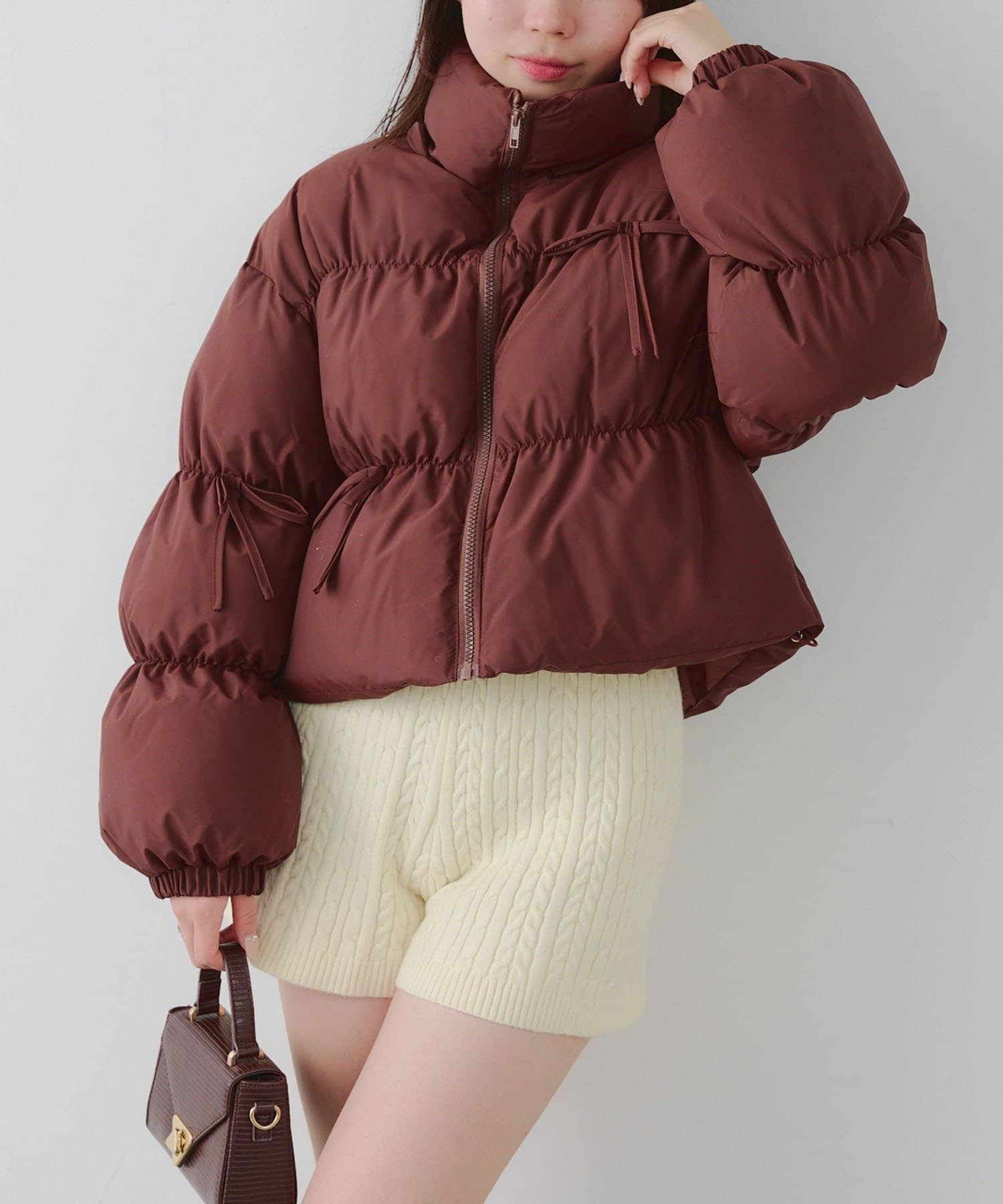 NICE CLAUP / OLIVE des OLIVE OUTLET(ナイスクラップ  / オリーブ デ オリーブ アウトレット) 【MARCHES】リボンエコダウン