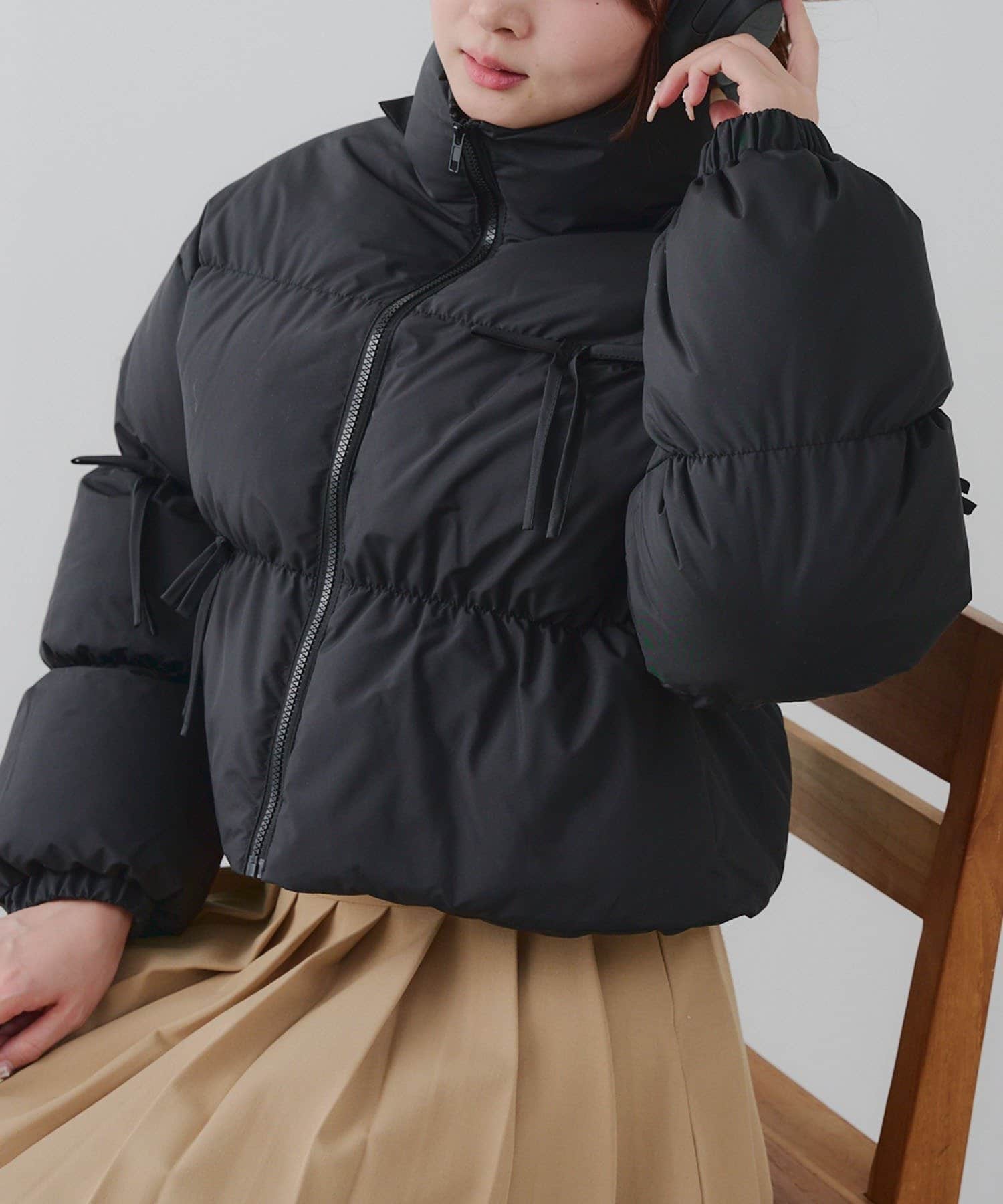 NICE CLAUP / OLIVE des OLIVE OUTLET(ナイスクラップ  / オリーブ デ オリーブ アウトレット) 【MARCHES】リボンエコダウン