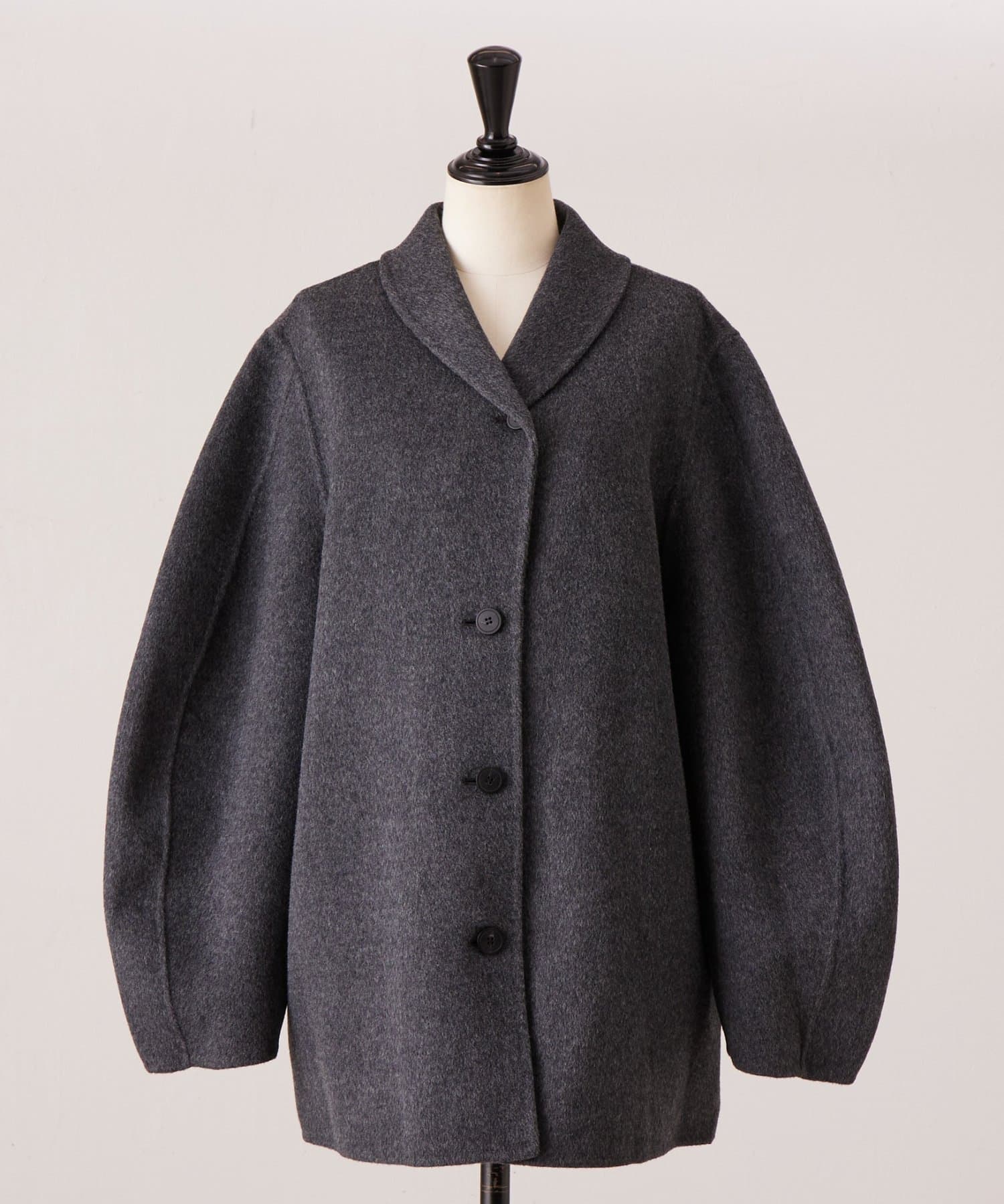 BEARDSLEY(ビアズリー) 《RRACE》ショールカラーハーフコート