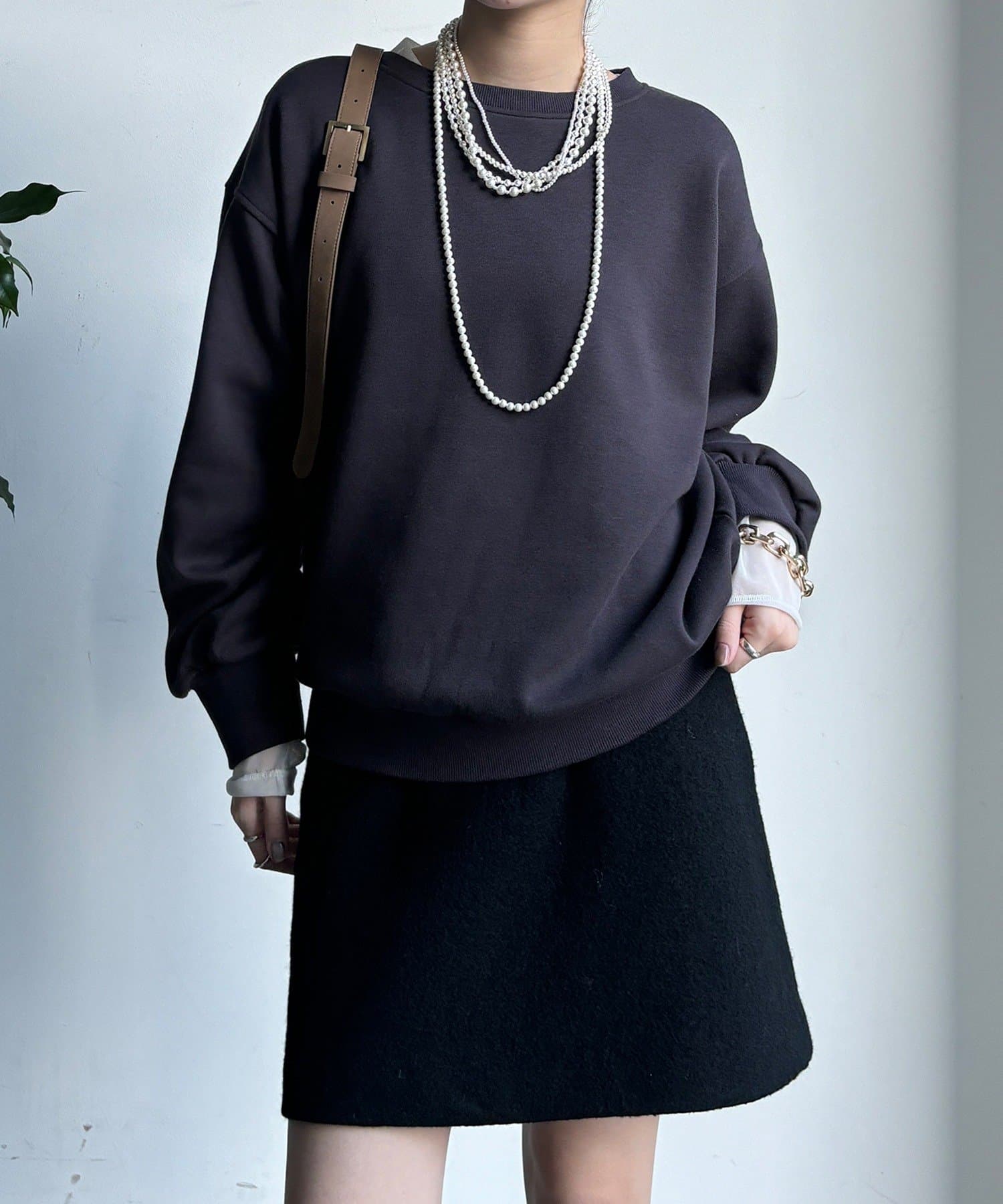 DOUDOU(ドゥドゥ) 【WEB限定】フォトプリントプルオーバー