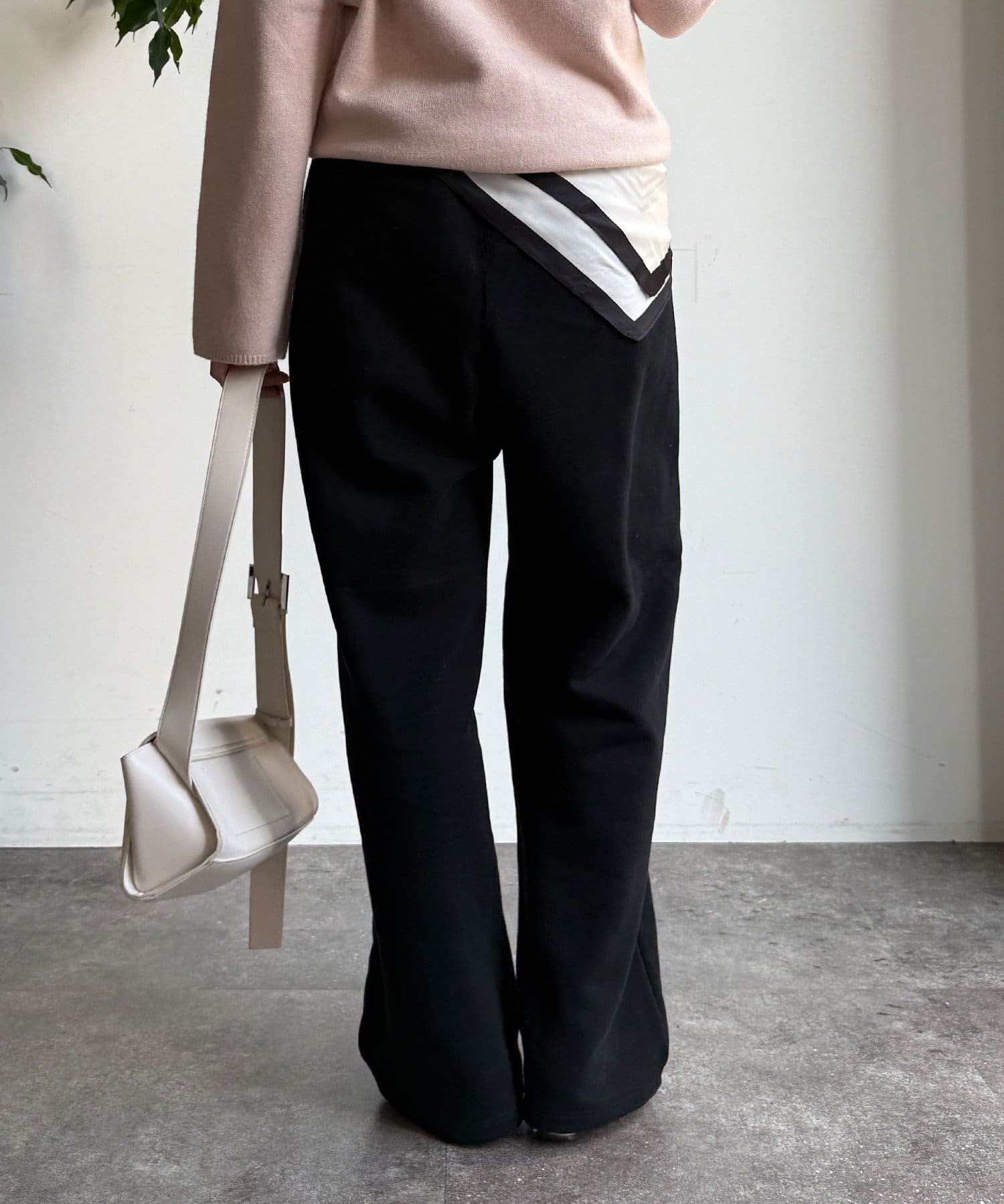 DOUDOU(ドゥドゥ) 【WEB限定】裏起毛スウエットパンツ