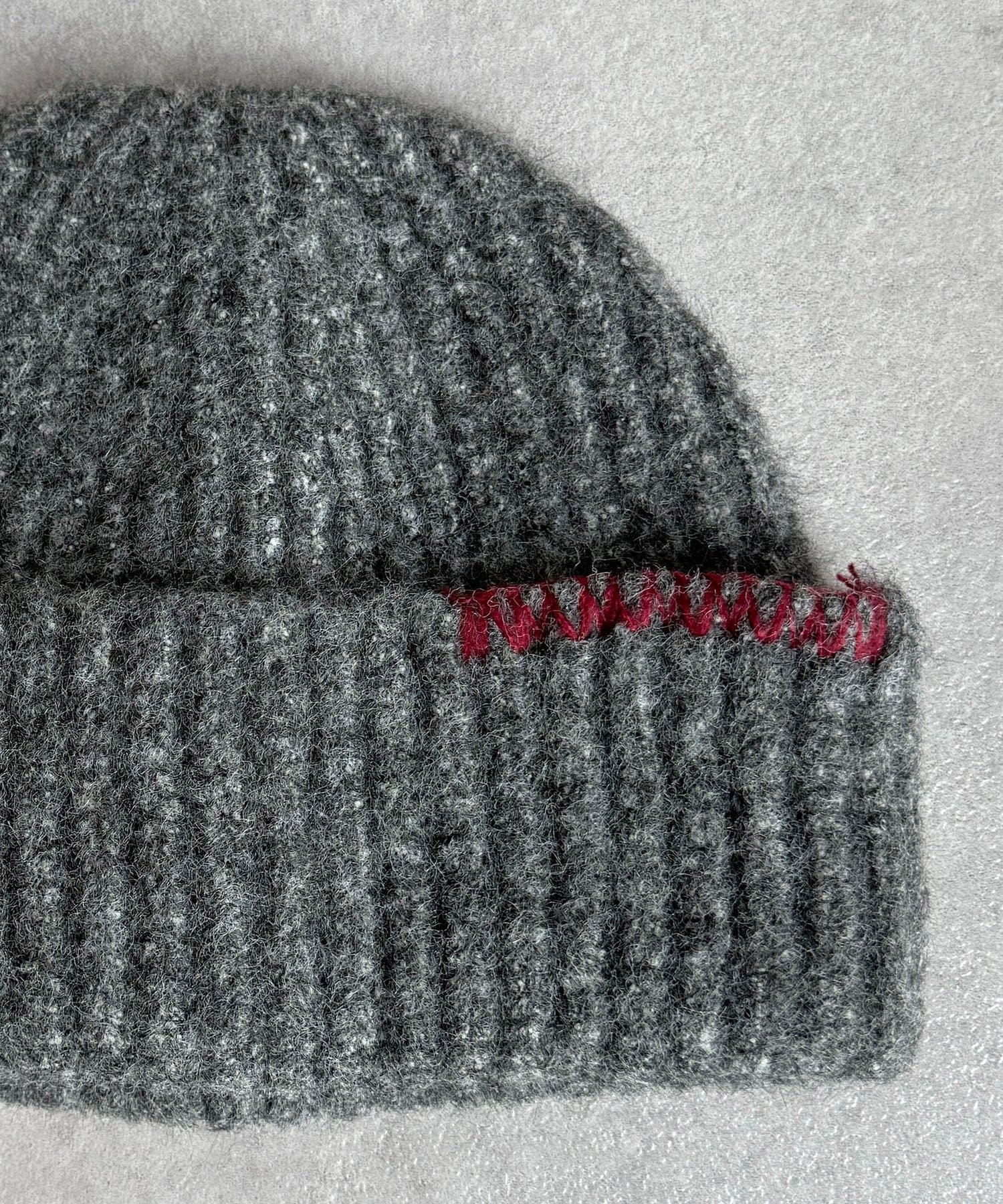 CPCM(シーピーシーエム) 配色ステッチニット帽