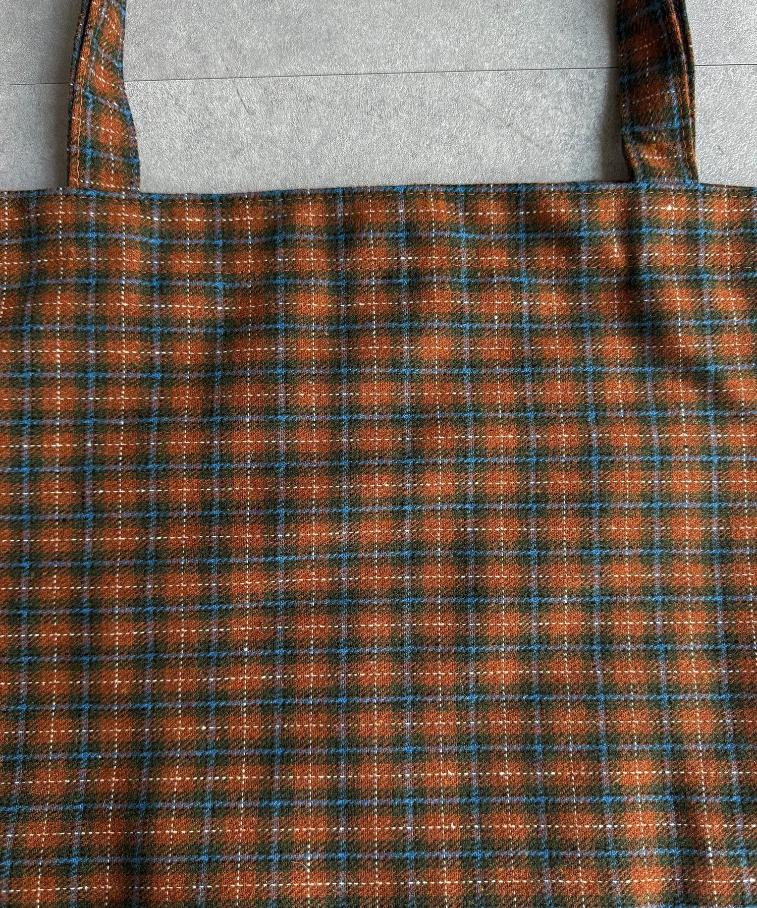 CPCM(シーピーシーエム) 起毛チェックトート